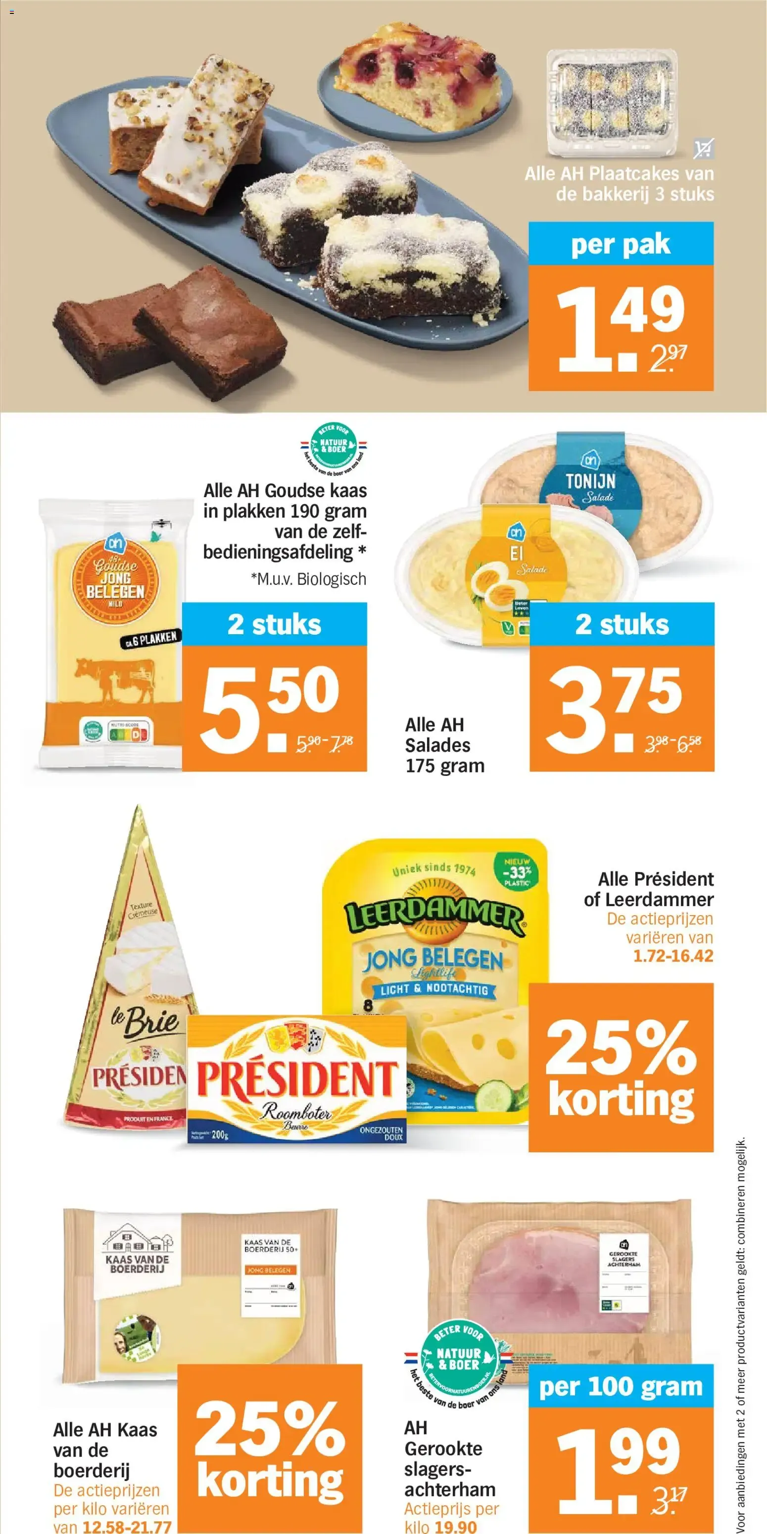 AH Bonus: Uvas rojas 1+1 gratis van 12 oktober tot 18 oktober 2026 - Folder pagina 16