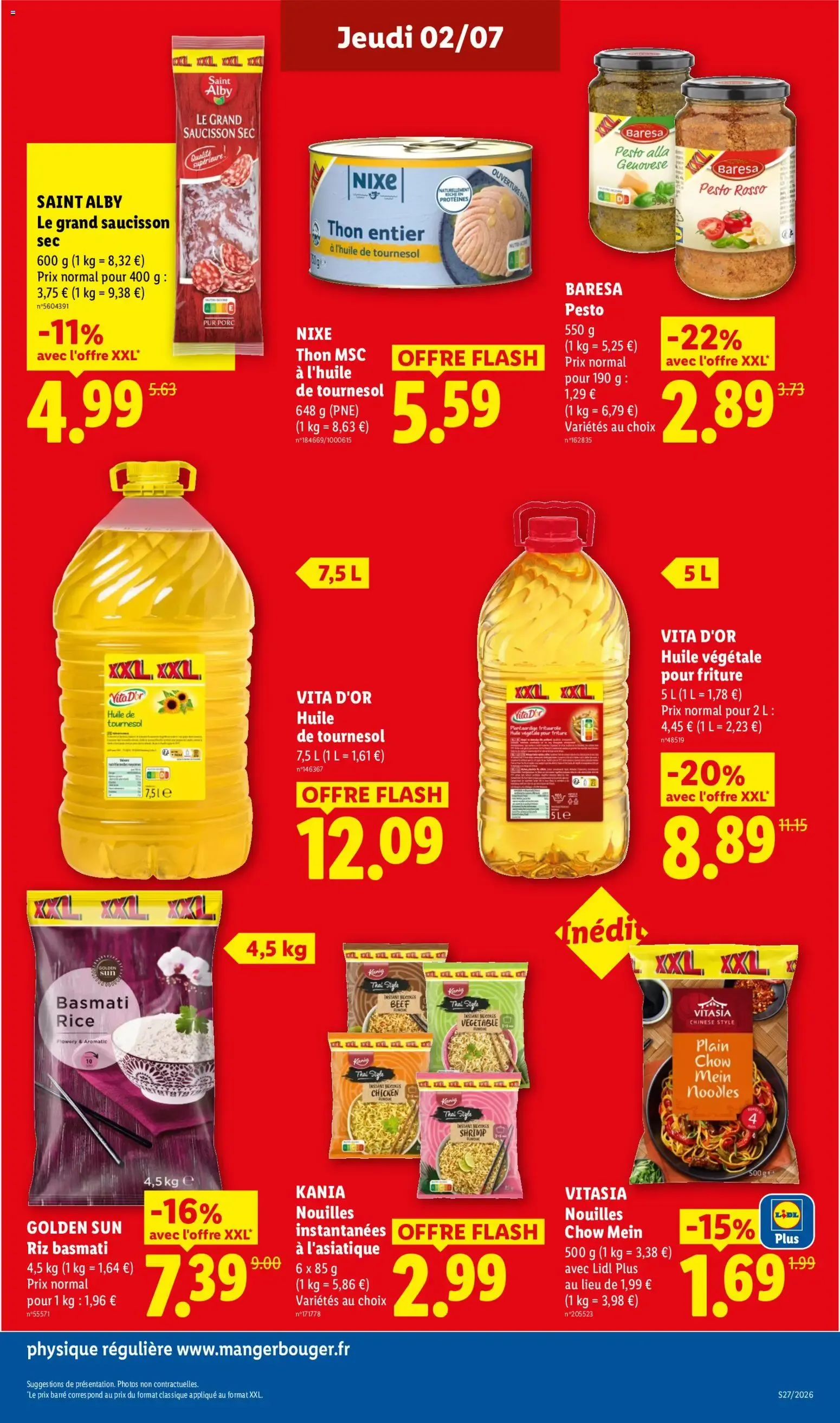 Catalogue LIDL du 02/07/2026 | Promo prospectus en ligne du 2 juillet au 8 juillet 2026 - Catalogue page 19