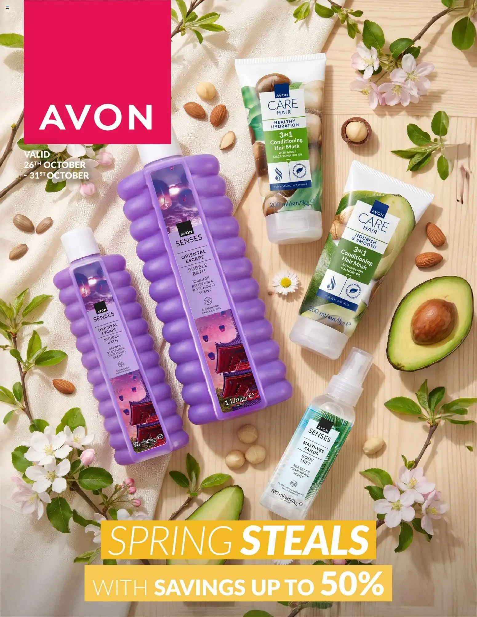 Avon Spring Steals (26/10/2026 - 31/10/2026) Online from 26 October to 31 October 2026 - Catalogue Page 1