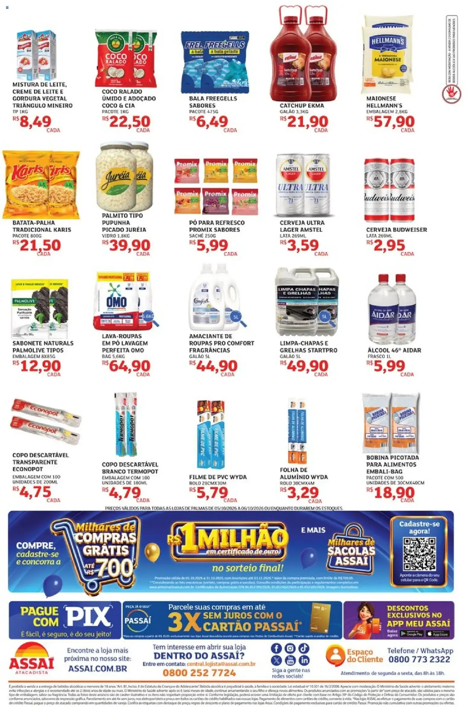 Encarte de Assaí Atacadista - Especial do Comerciante 5 de outubro até 6 de outubro 2026 - Pagina 2