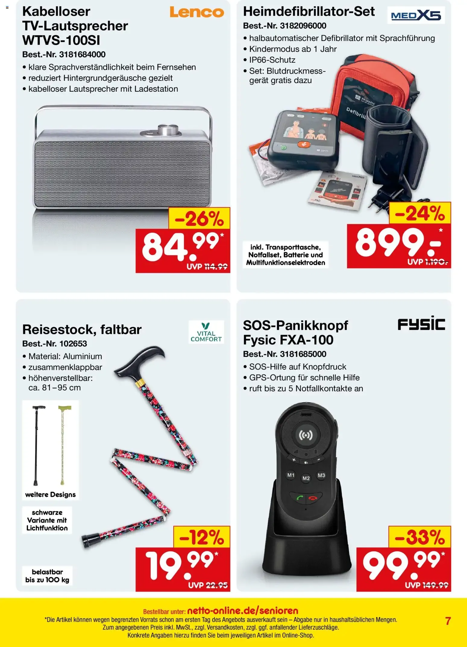 Netto Marken-Discount - Rolektro E-Roller E-Joy van 1 oktober tot 31 oktober 2026 - Folder pagina 7