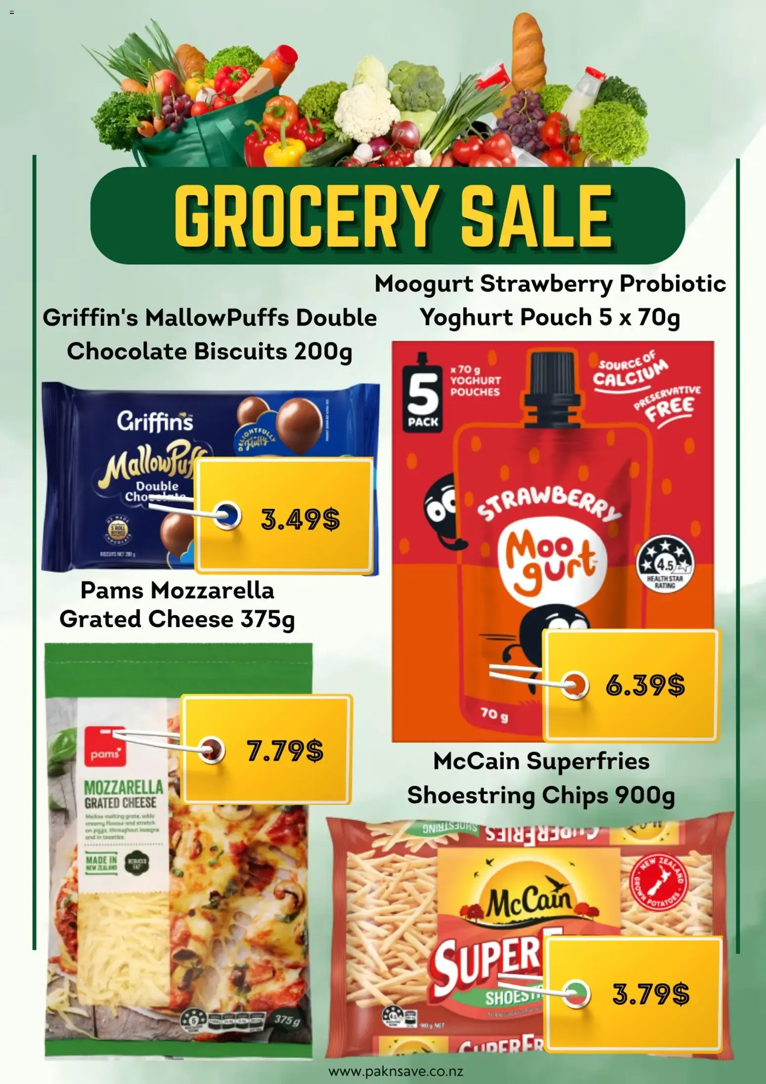 PAK'nSAVE: New Zealand's Lowest Food Prices, Top Offers For You. from 6 July to 12 July 2026 - Catalogue Page 4