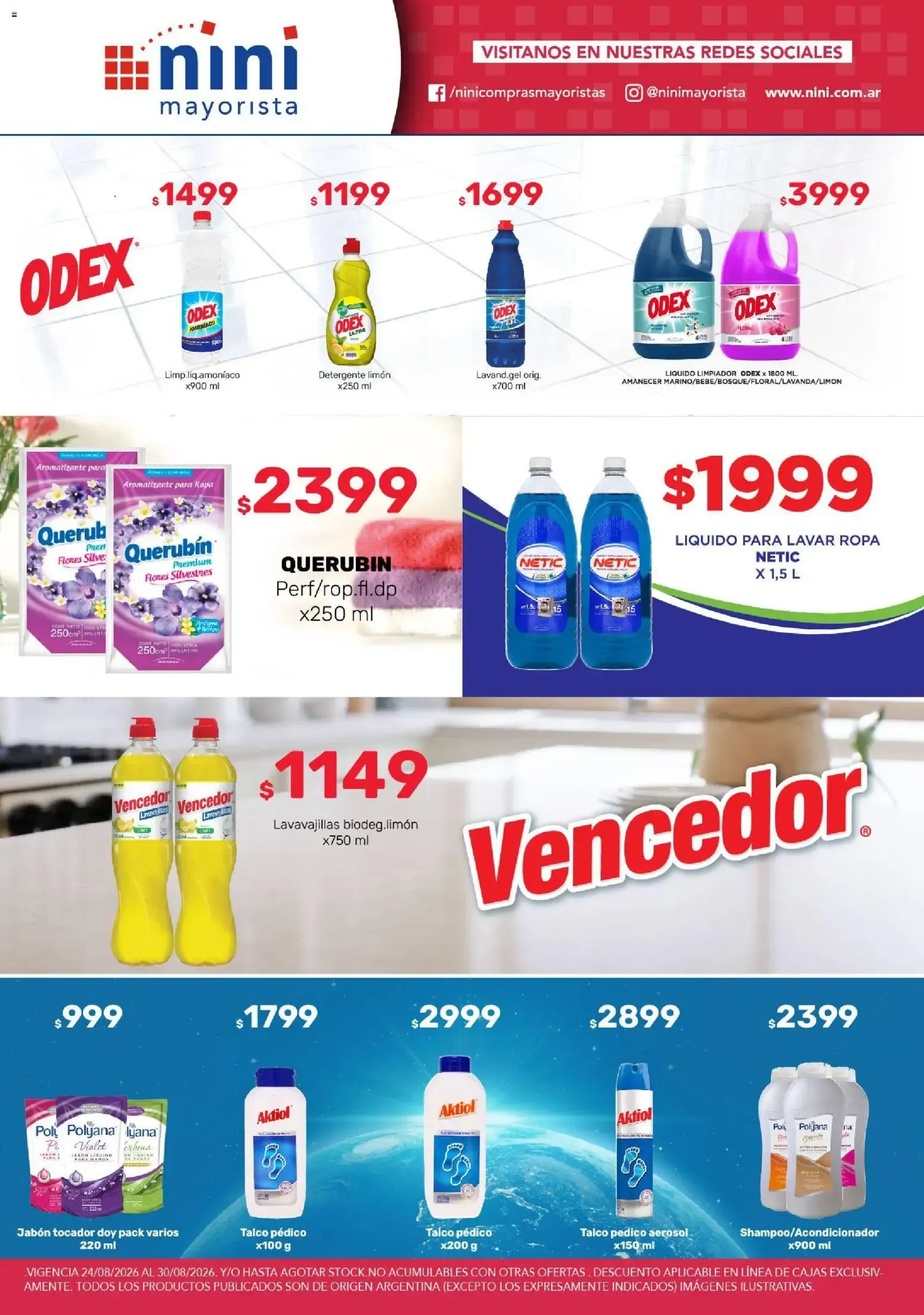 Ofertas de NINI Mayorista - Revista N°1374 24 de agosto al 30 de agosto 2026 - Página 11 del catálogo