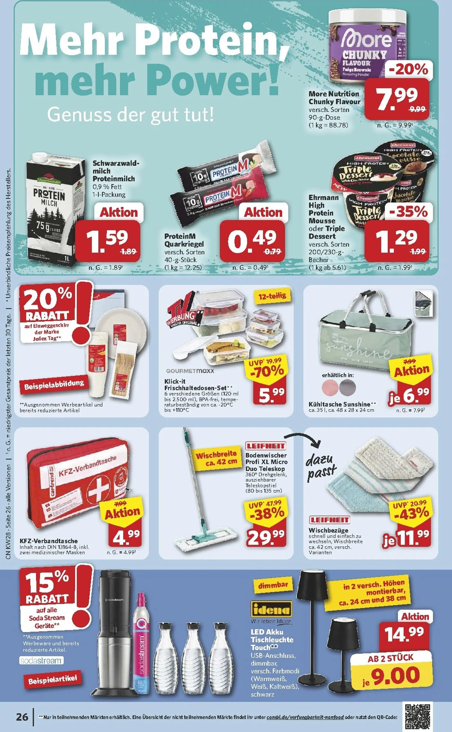 Combi Prospekt – von Montag 06.07.2026 bis Samstag 11.07.2026 von 6. Juli bis 11. Juli 2026 - Prospekt seite 26