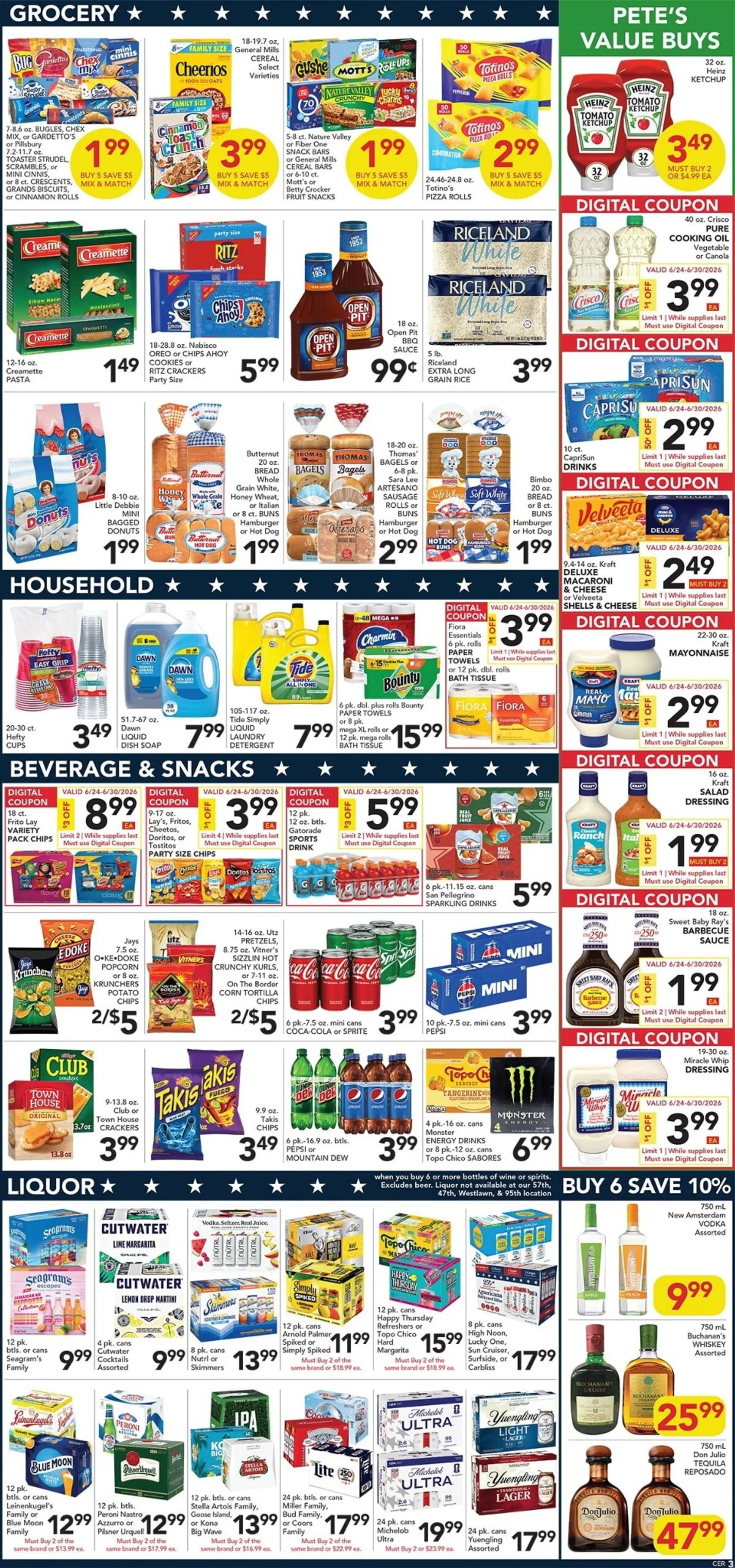 Weekly ad Current Pete's Fresh Market - Cermak & Rockwell leaflet valid from Wednesday 06/24/2026 to Tuesday 06/30/2026 from June 24 to June 30 2026 - Page 3