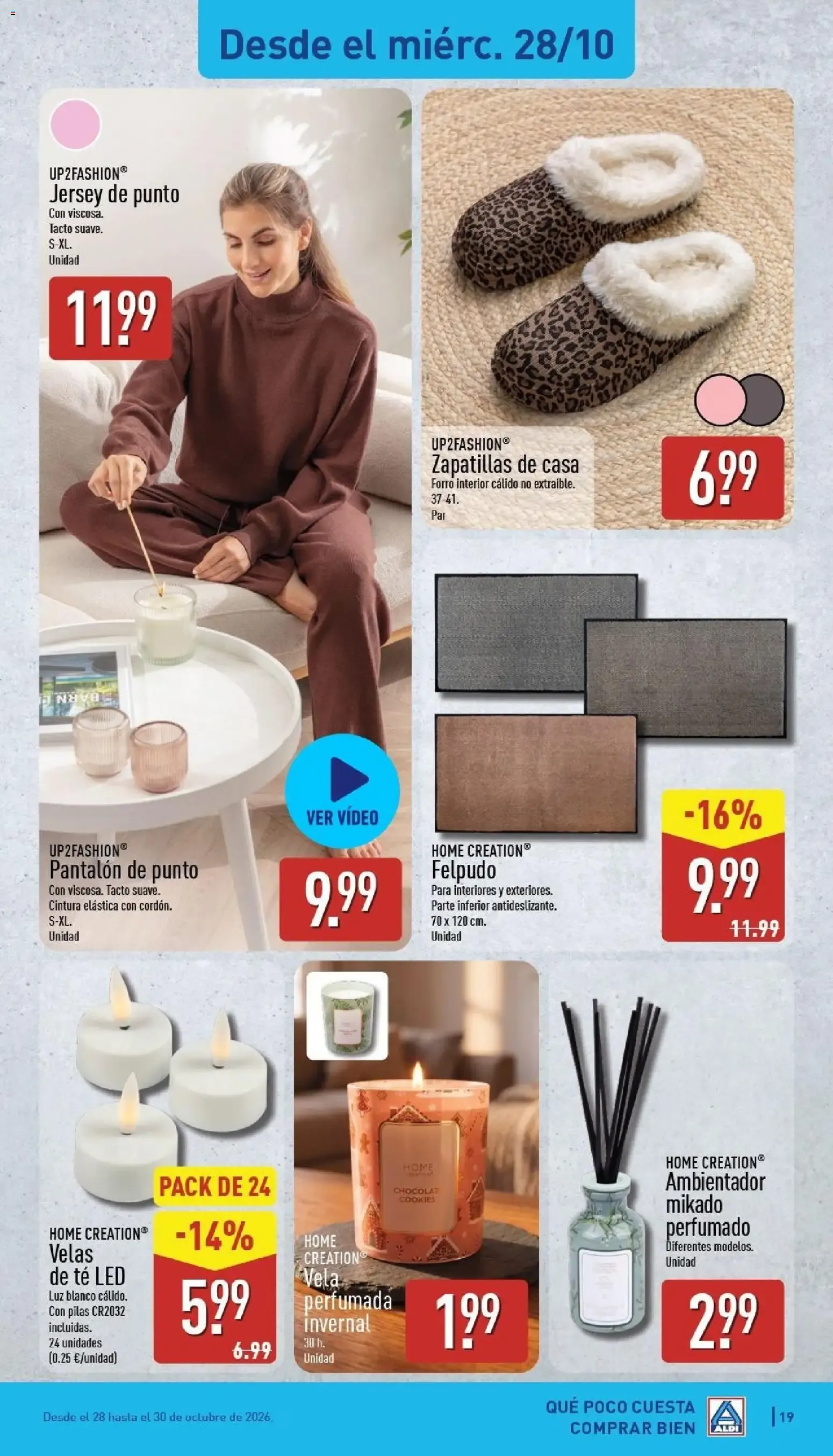 Catálogo de Aldi folleto Península del 26/10/2026 | Catálogo 26 de octubre al 1 de noviembre 2026 - Página 19