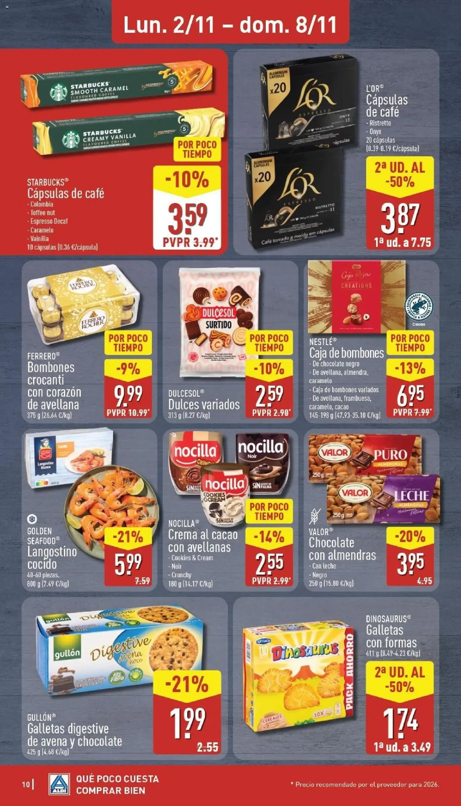 Catálogo de Aldi folleto Península del 02/11/2026 | Catálogo 2 de noviembre al 8 de noviembre 2026 - Página 10