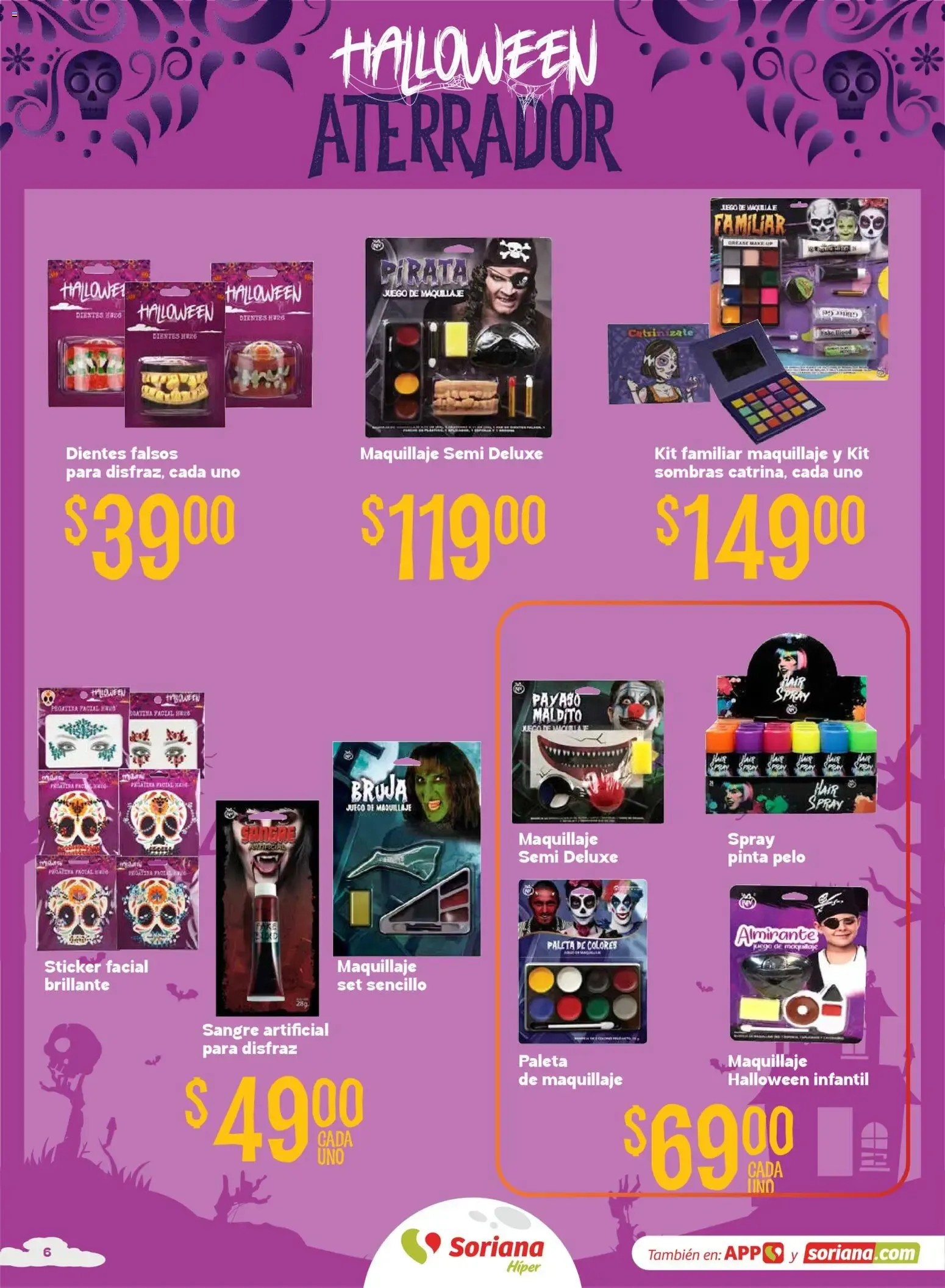 Catálogo de Halloween y Día de Muertos 1 de octubre al 31 de octubre 2026 - Pagina 6