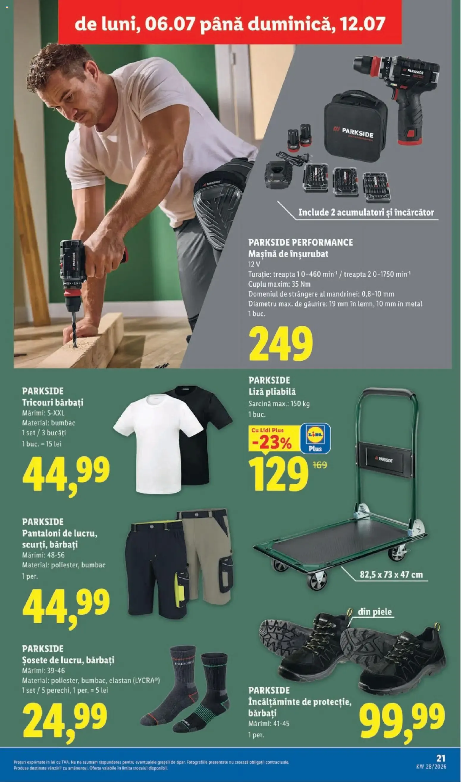 Catalog Catalog LIDL 06.07.2026 - Oferta și Revista online de la 6 iulie până la 12 iulie 2026 - Revista Pagina 21