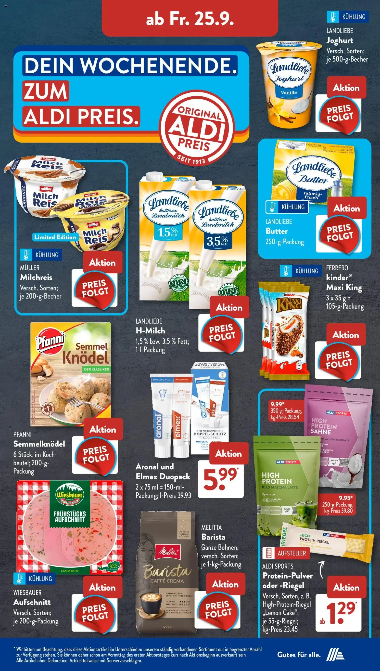 Aldi Süd Prospekt (ab 21.09.2026) zum Blättern von 21. September bis 26. September 2026 - Prospekt seite 13