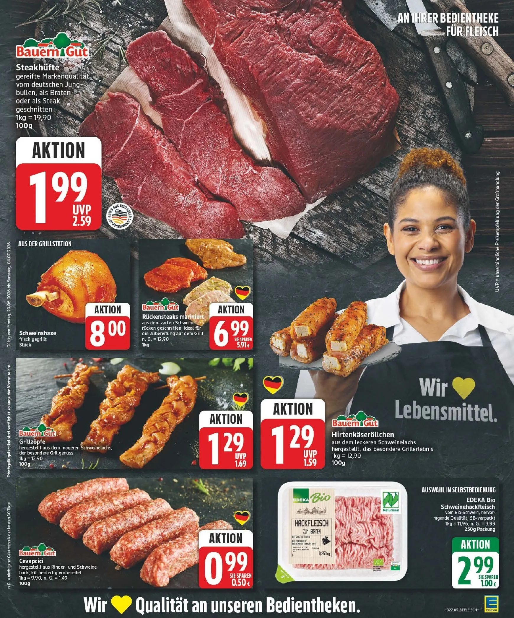 Edeka Prospekt nächste Woche – von Montag 29.06.2026 bis Samstag 04.07.2026 von 29. Juni bis 4. Juli 2026 - Prospekt seite 5