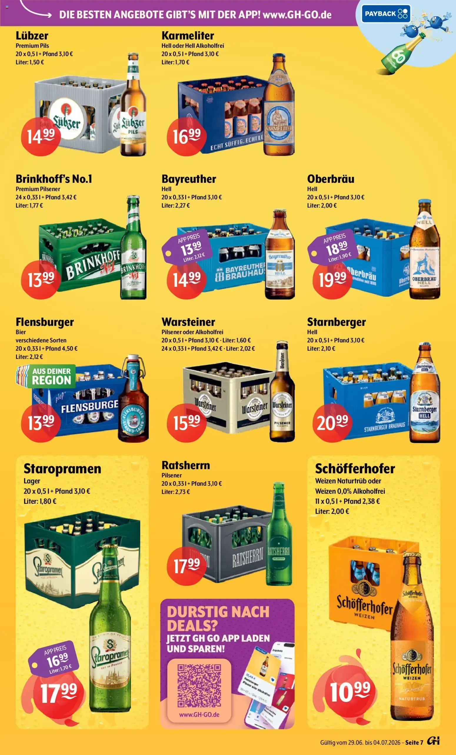 Jubiläumsdeals für dich! von 29. Juni bis 4. Juli 2026 - Prospekt seite 7