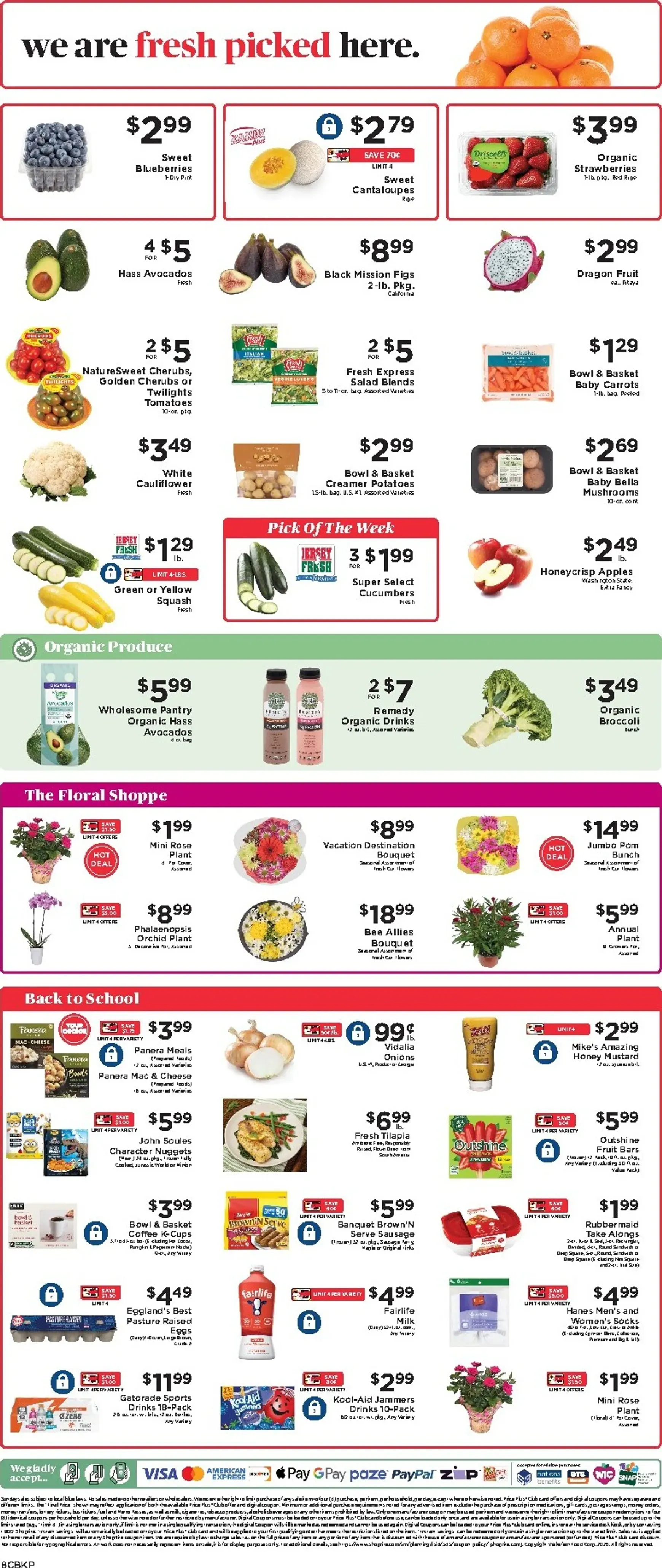 Weekly promotion Current ShopRite leaflet valid from Friday 08/14/2026 to Thursday 08/20/2026 spanning from August 14 to August 20 2026 - Page 9 for Catalogue 365
