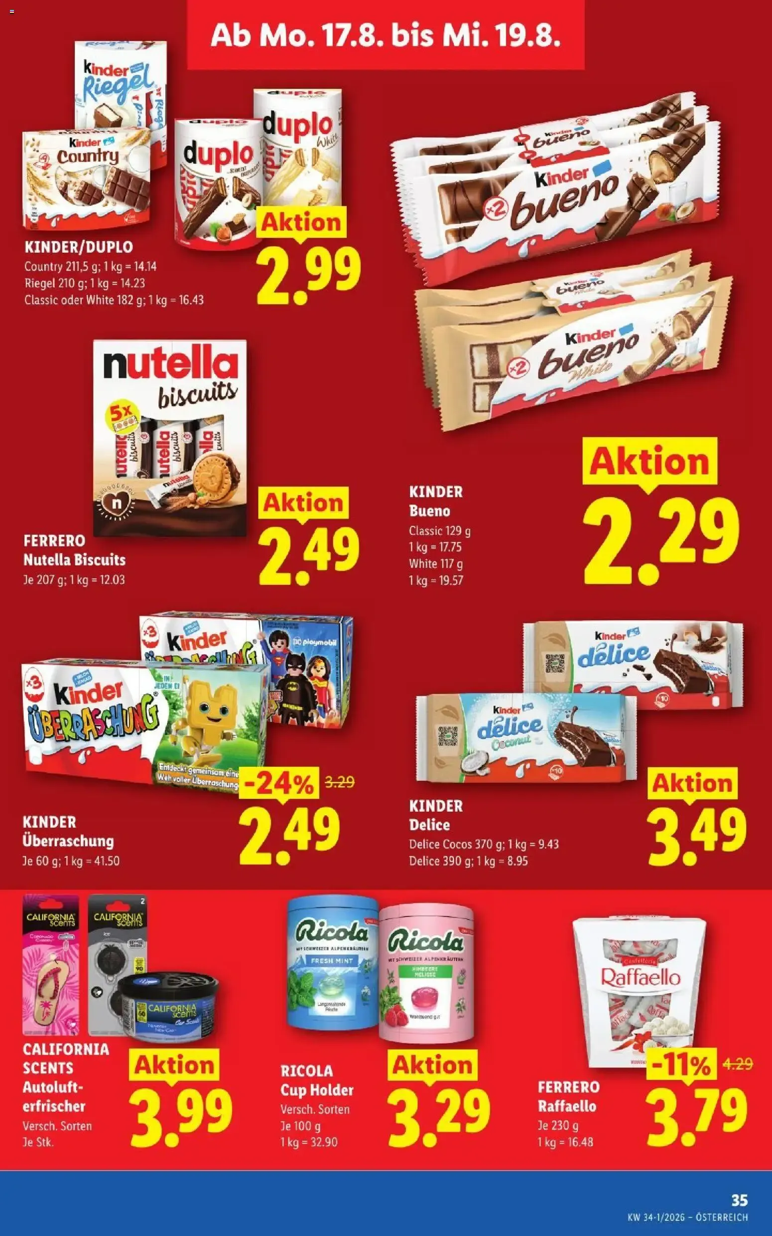 Lidl - Flugblatt ab 13.08.2026 - Angebote ab donnerstag von 13. August bis 14. August 2026 - Flugblätt seite  44