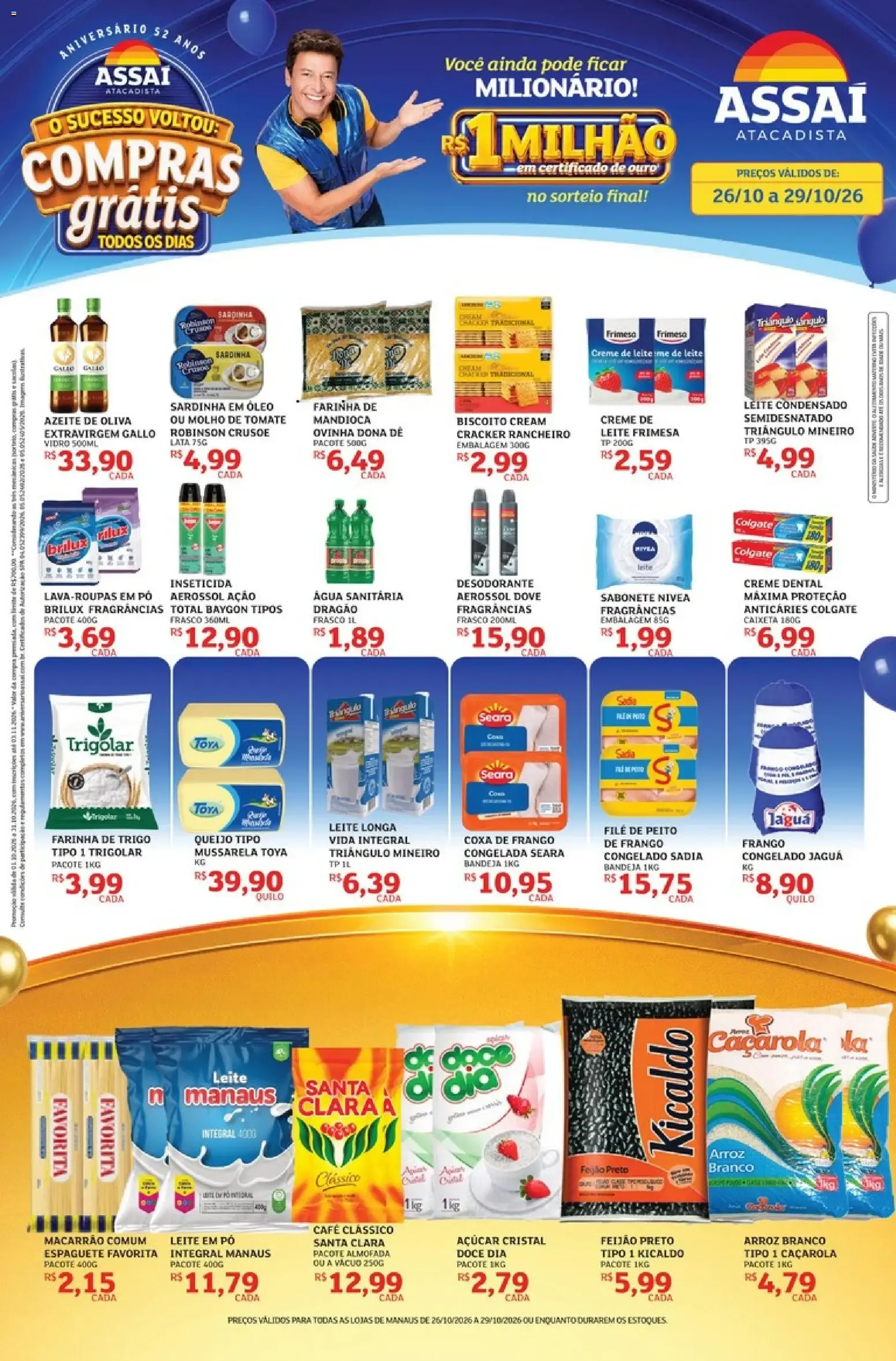 Assaí Atacadista ofertas - AM de 26/10/2026 | Promoções Online