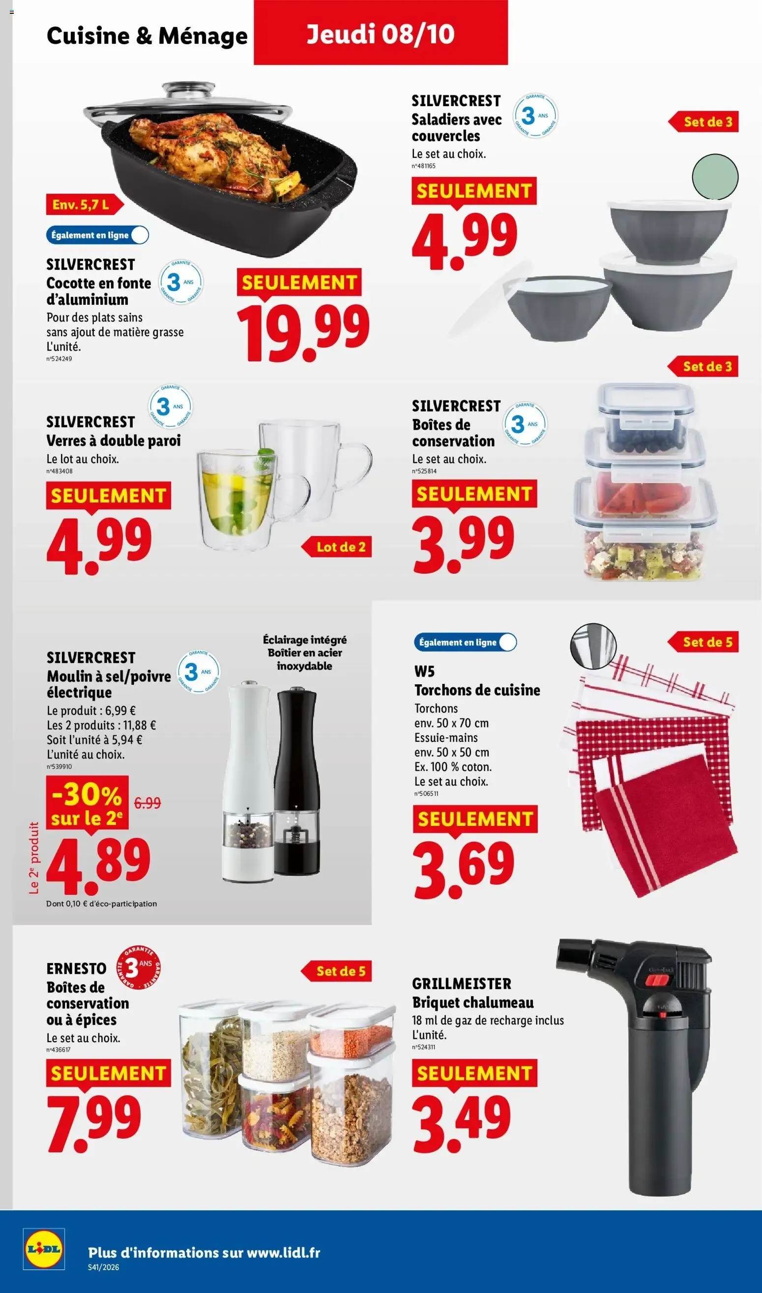 Catalogue LIDL du 08/10/2026 | Promo prospectus en ligne du 8 octobre au 14 octobre 2026 - Catalogue page 40