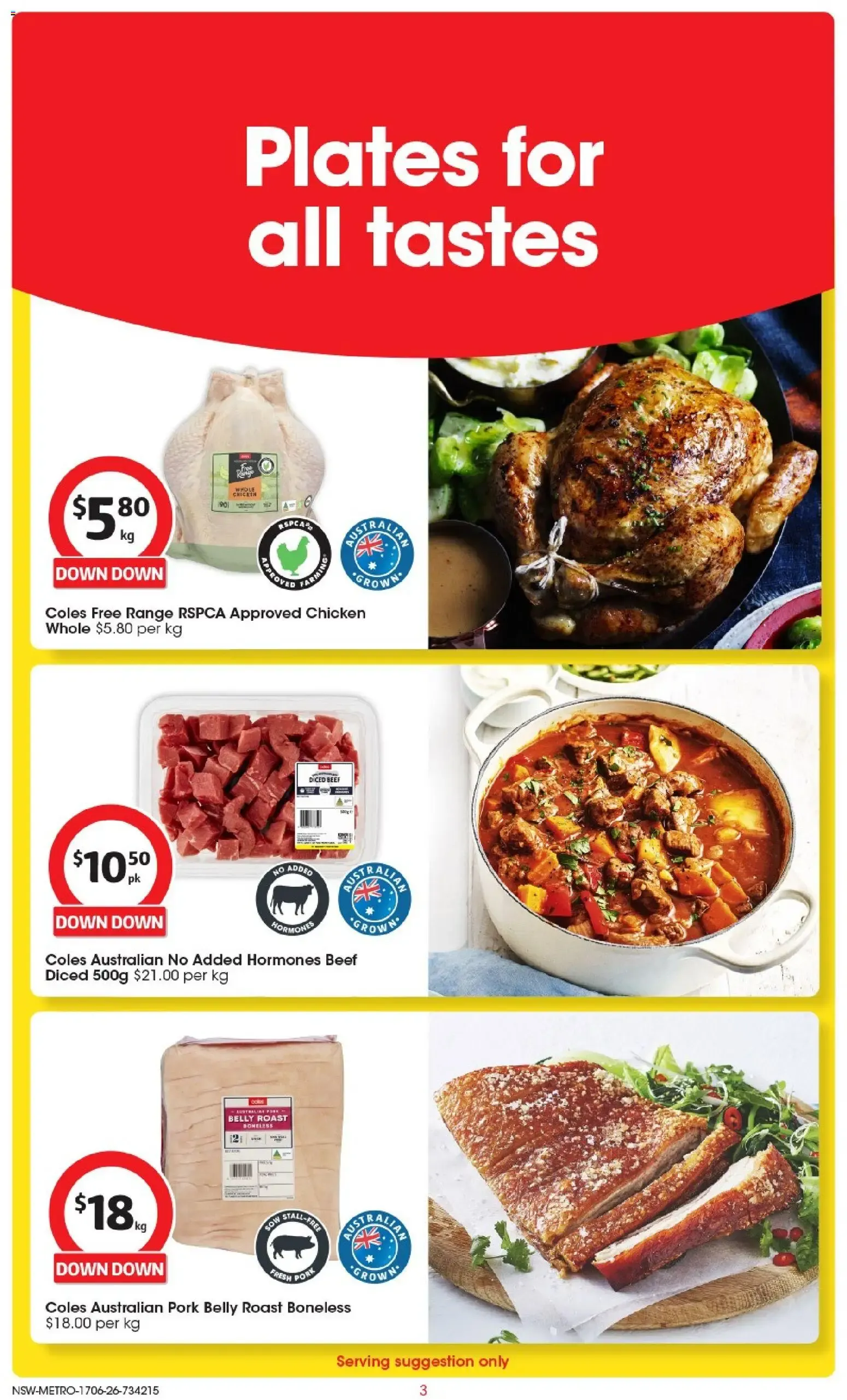 Coles catalogue valid from 17/06/2026 > Online Australia - Catalogue valid from 17 June to 23 June 2026 - page 3