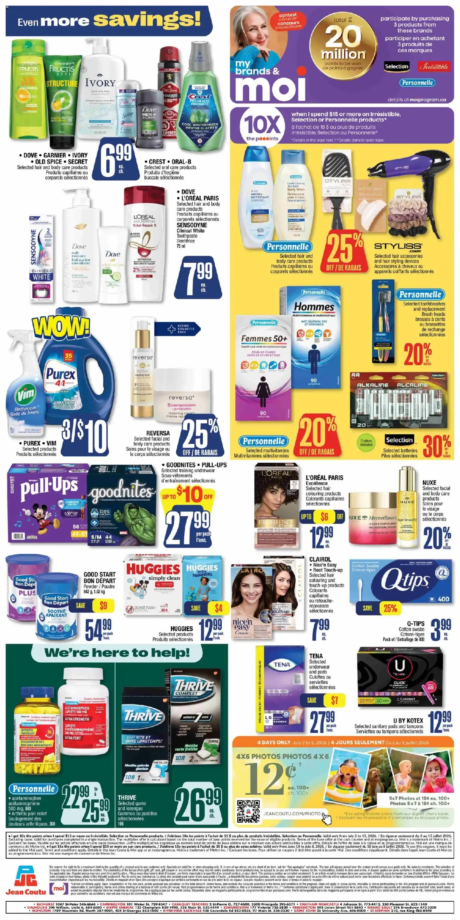Jean Coutu weekly flyer from Jul 2, 2026 > weekly specials & deals from July 2 to July 8 2026 - flyer page 2