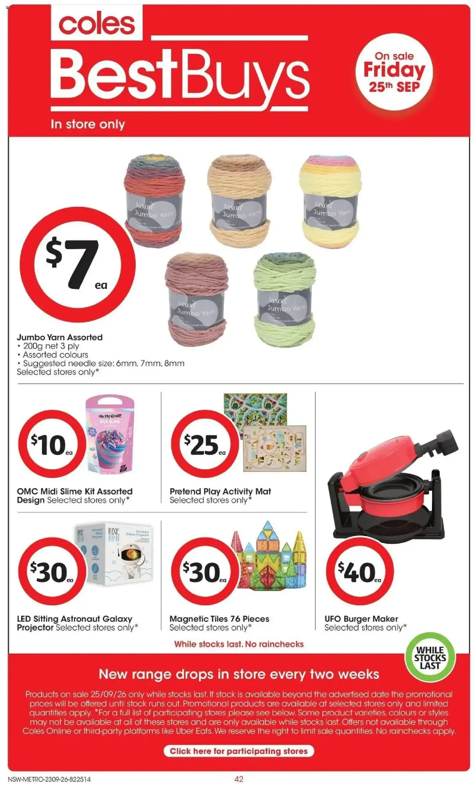 Coles | Footy Fever - Catalogue valid from 23 September to 29 September 2026 - page 42