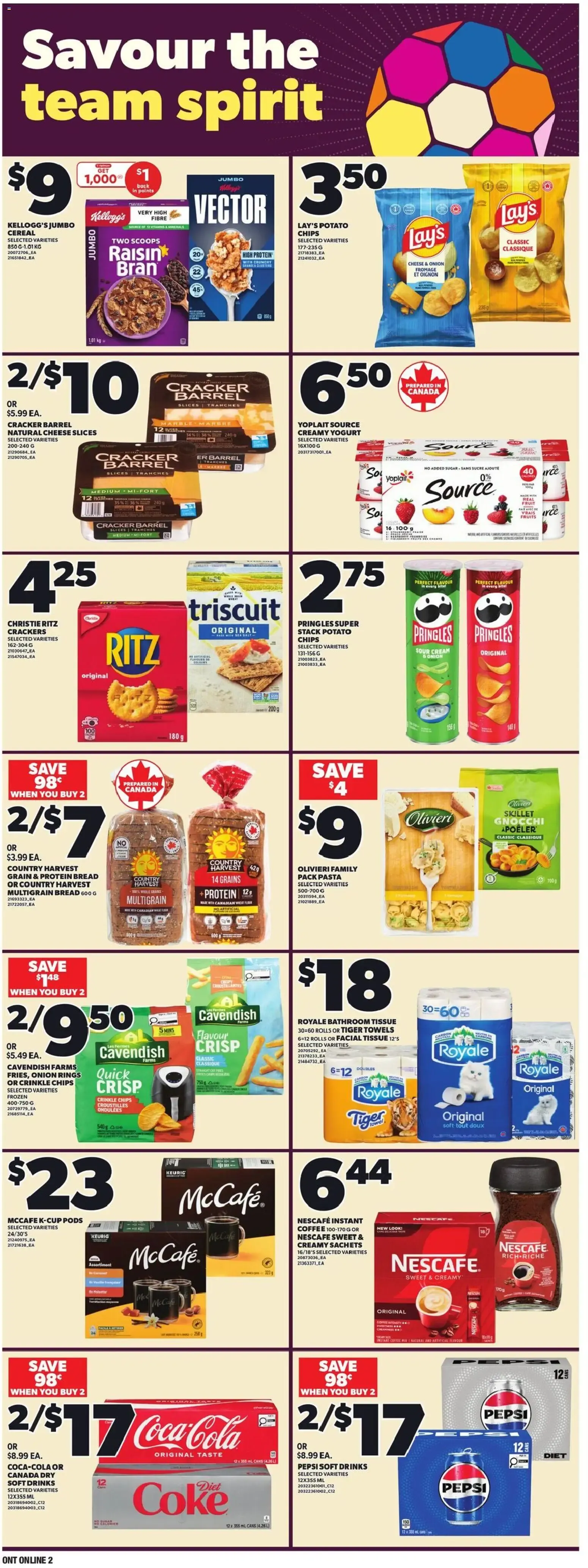 Canada Wins, You Win - Free Chicken Tenders Offer from June 11 to July 19 2026 - flyer page 10