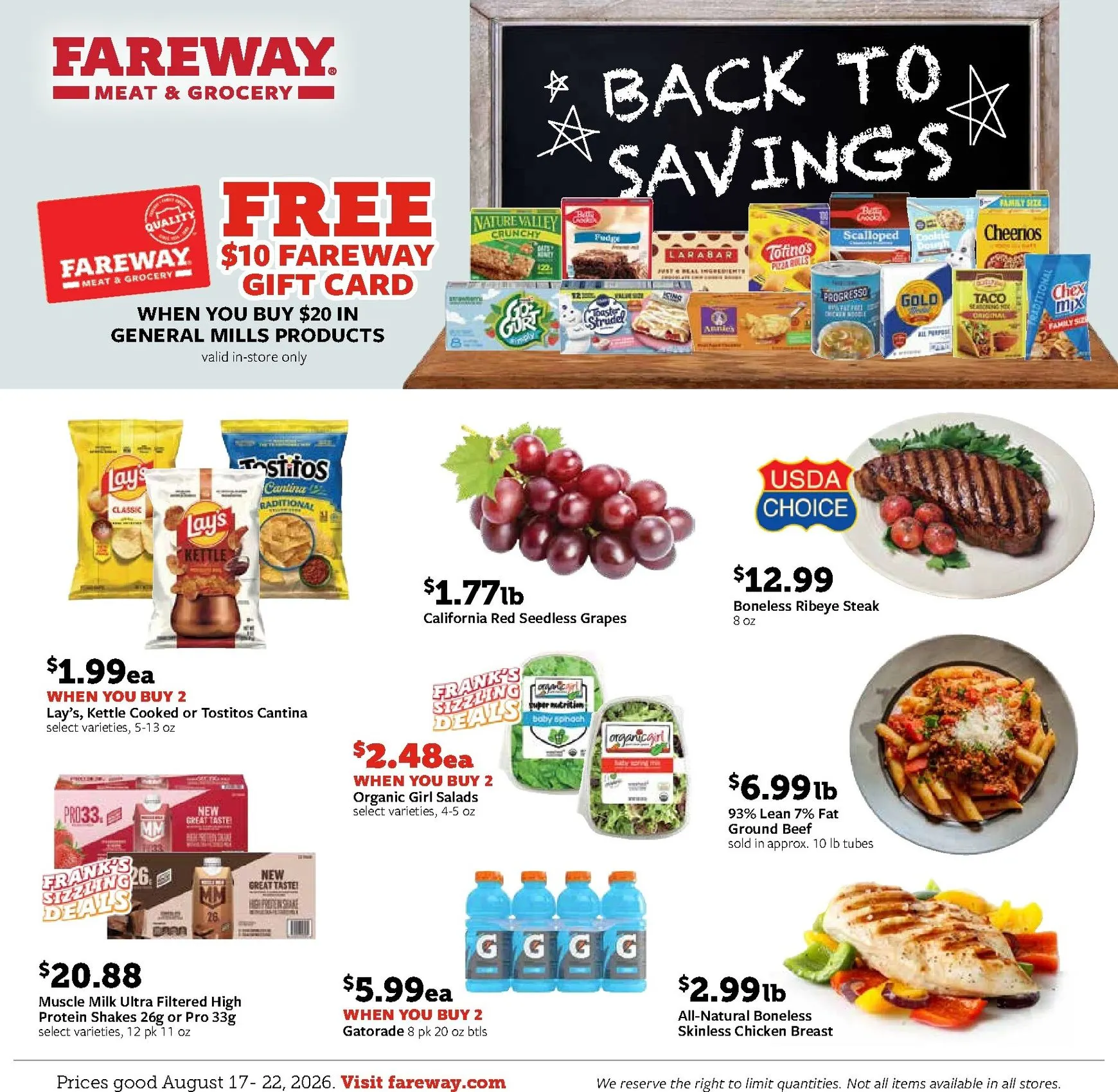Fareway - Back to Savings