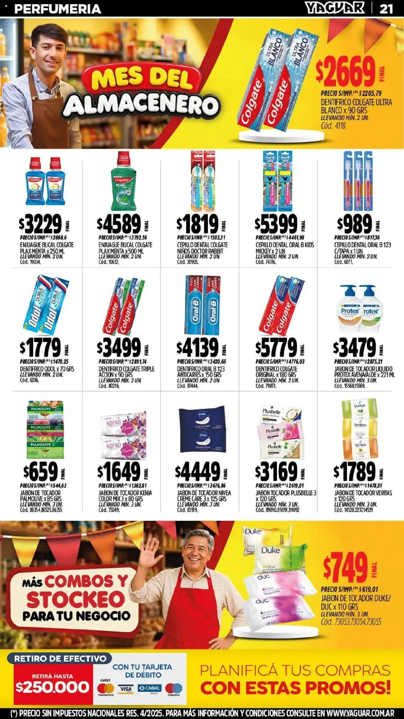 Ofertas de Mayorista Yaguar - Mes del Almacenero 21 de septiembre al 27 de septiembre 2026 - Página 20 del catálogo