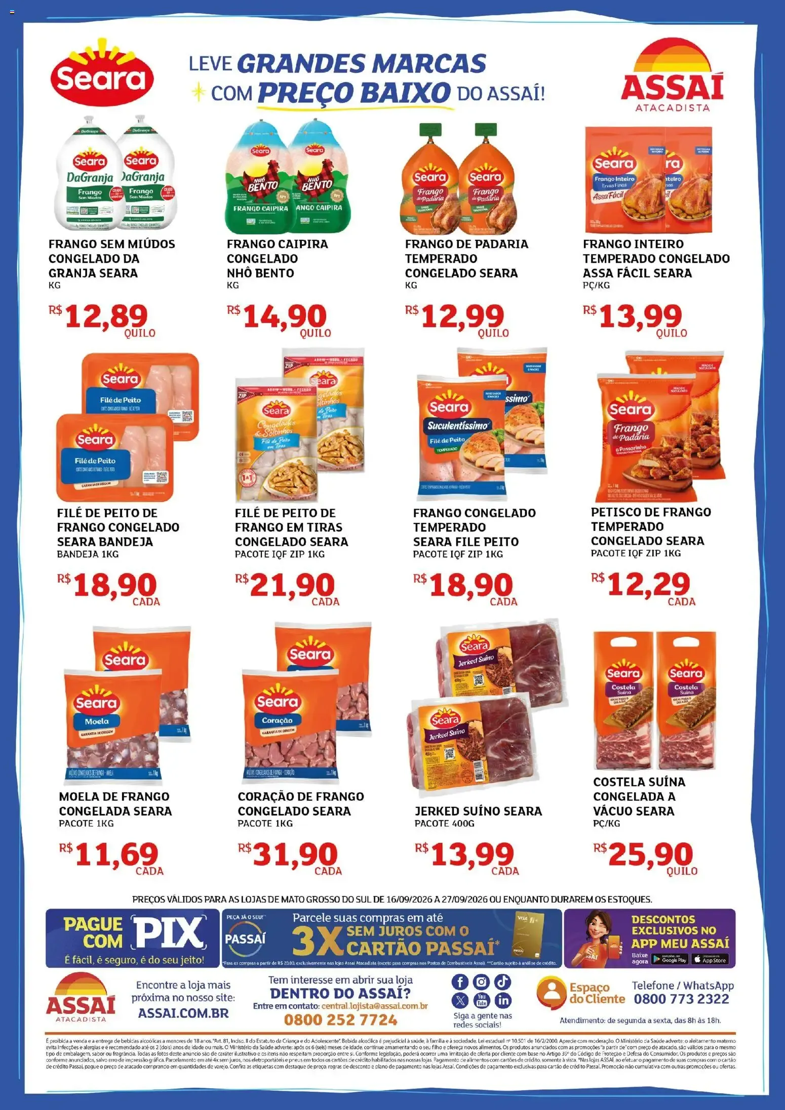 Encarte de Assaí Atacadista ofertas - MS de 16/09/2026 | Promoções Online 16 de setembro até 27 de setembro 2026 - Pagina 2