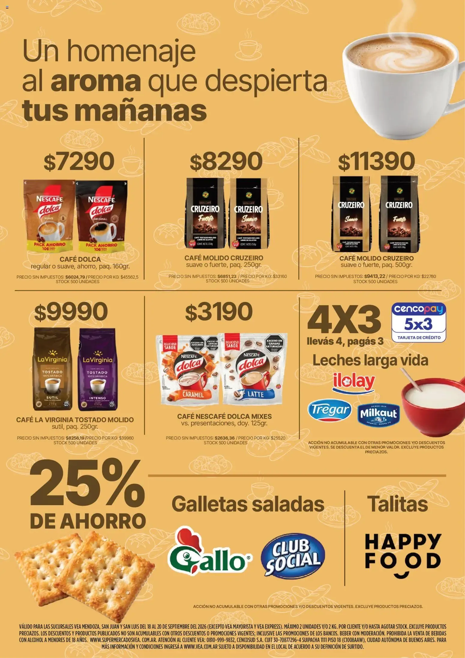 Ofertas de Vea - Fin de semana Patagonia del 18/09/2026 - 21/09/2026 18 de septiembre al 21 de septiembre 2026 - Página 4 del catálogo