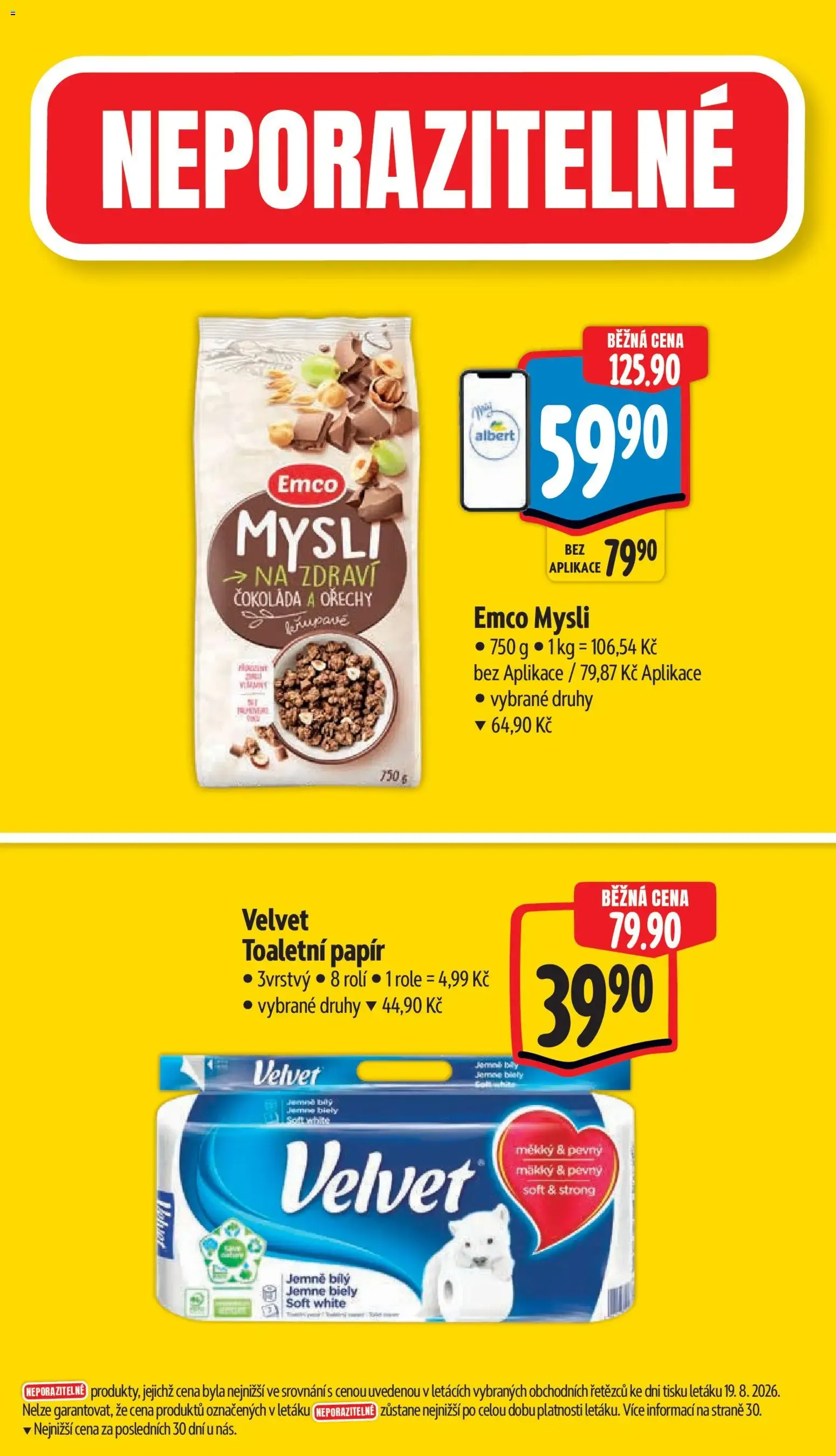 Albert leták - Hypermarket - Strakonice od 26.08.2026 - Akční leták - 26. srpna 1. září 2026 - Page 4