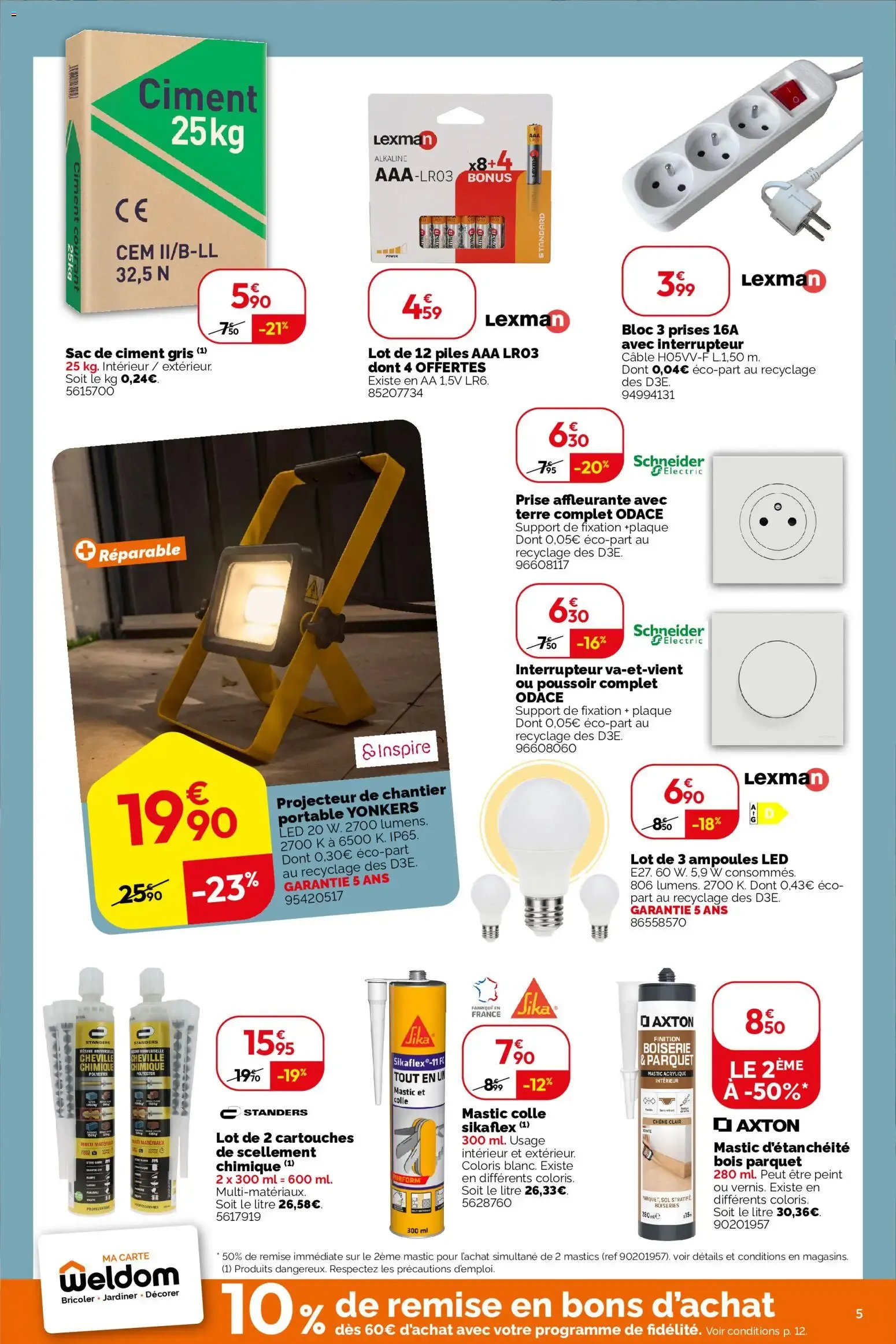 Weldom - La foire de l'habitat du 14 octobre au 9 novembre 2026 - Catalogue page 5