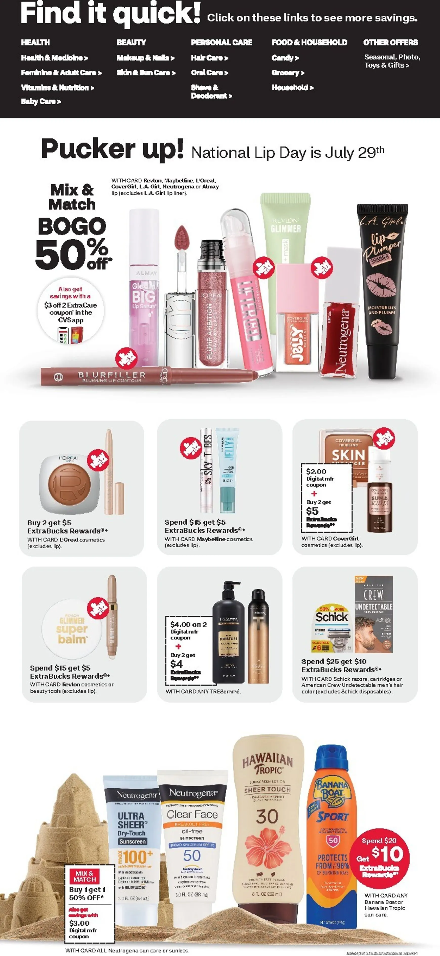 Weekly ad Current CVS Pharmacy leaflet valid from Sunday 07/26/2026 to Saturday 08/01/2026 from July 26 to August 1 2026 - Page 3