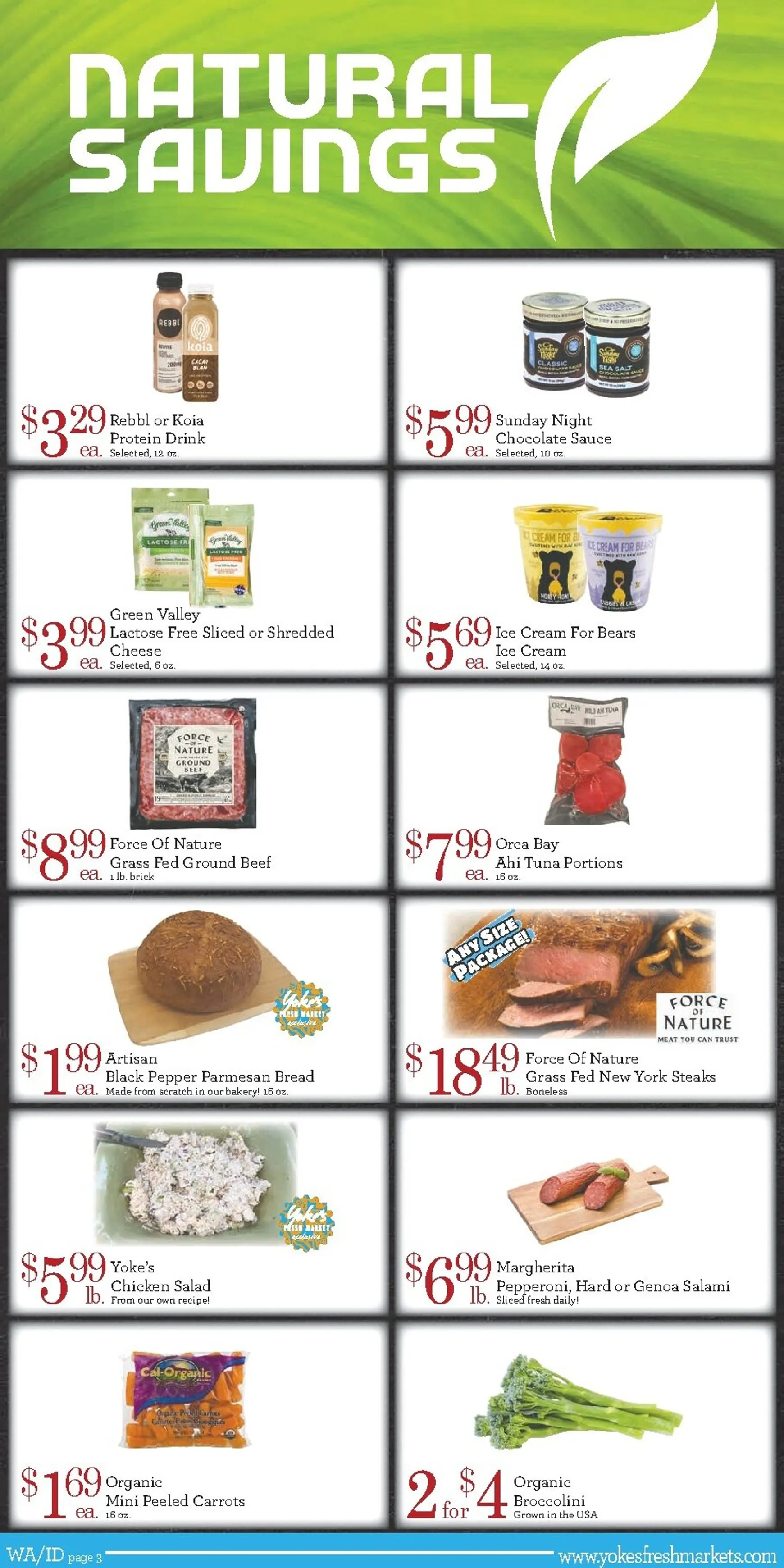Weekly ad Current Yoke's leaflet valid from Wednesday 08/12/2026 to Tuesday 08/18/2026 from August 12 to August 18 2026 - Page 3