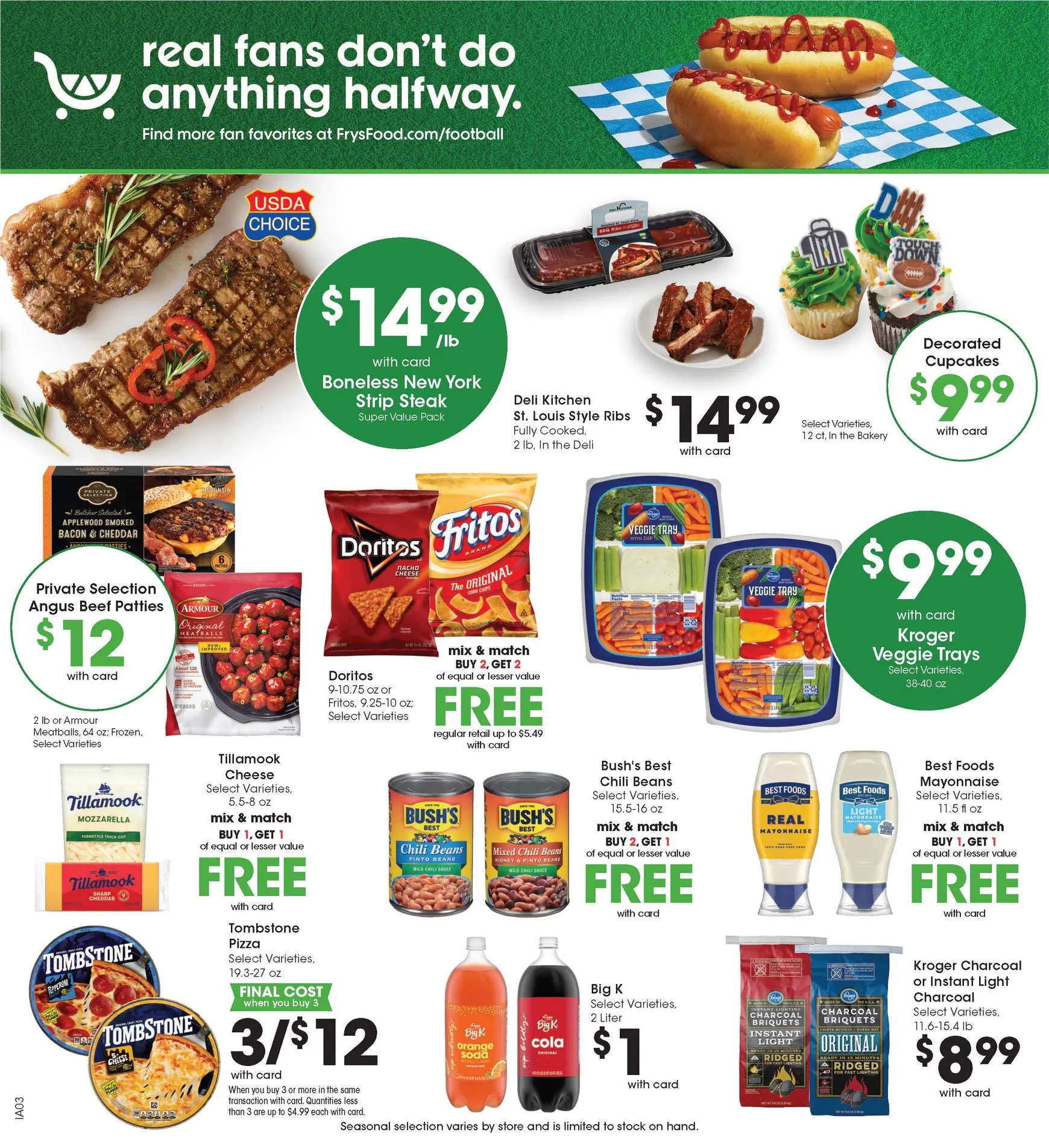 Weekly ad Current Fry's Food Stores leaflet valid from Wednesday 10/07/2026 to Tuesday 10/13/2026 from October 7 to October 13 2026 - Page 4