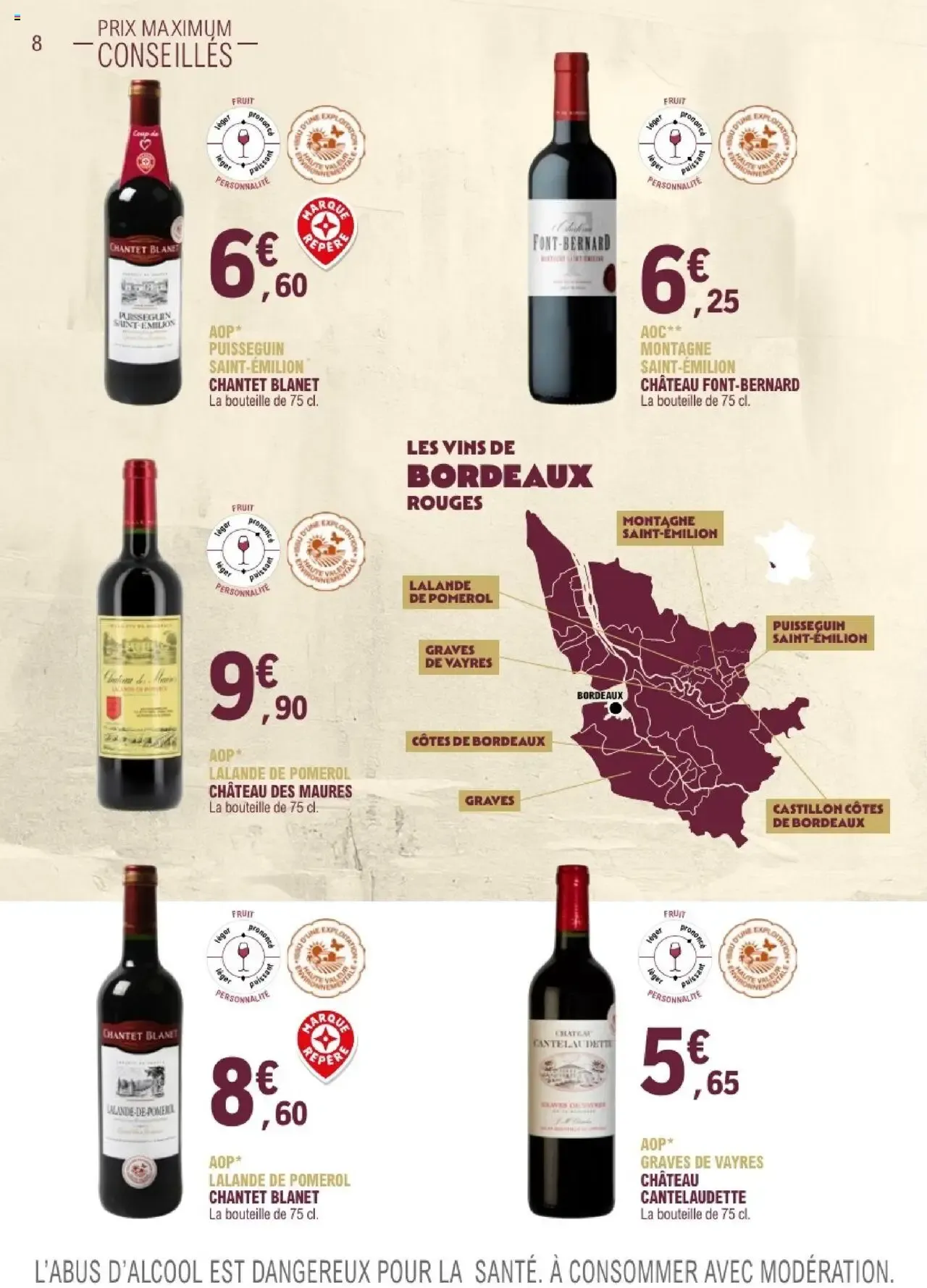 Le Guide des Vins 2025-2026 du 1 septembre au 31 décembre 2026 - Catalogue page 8
