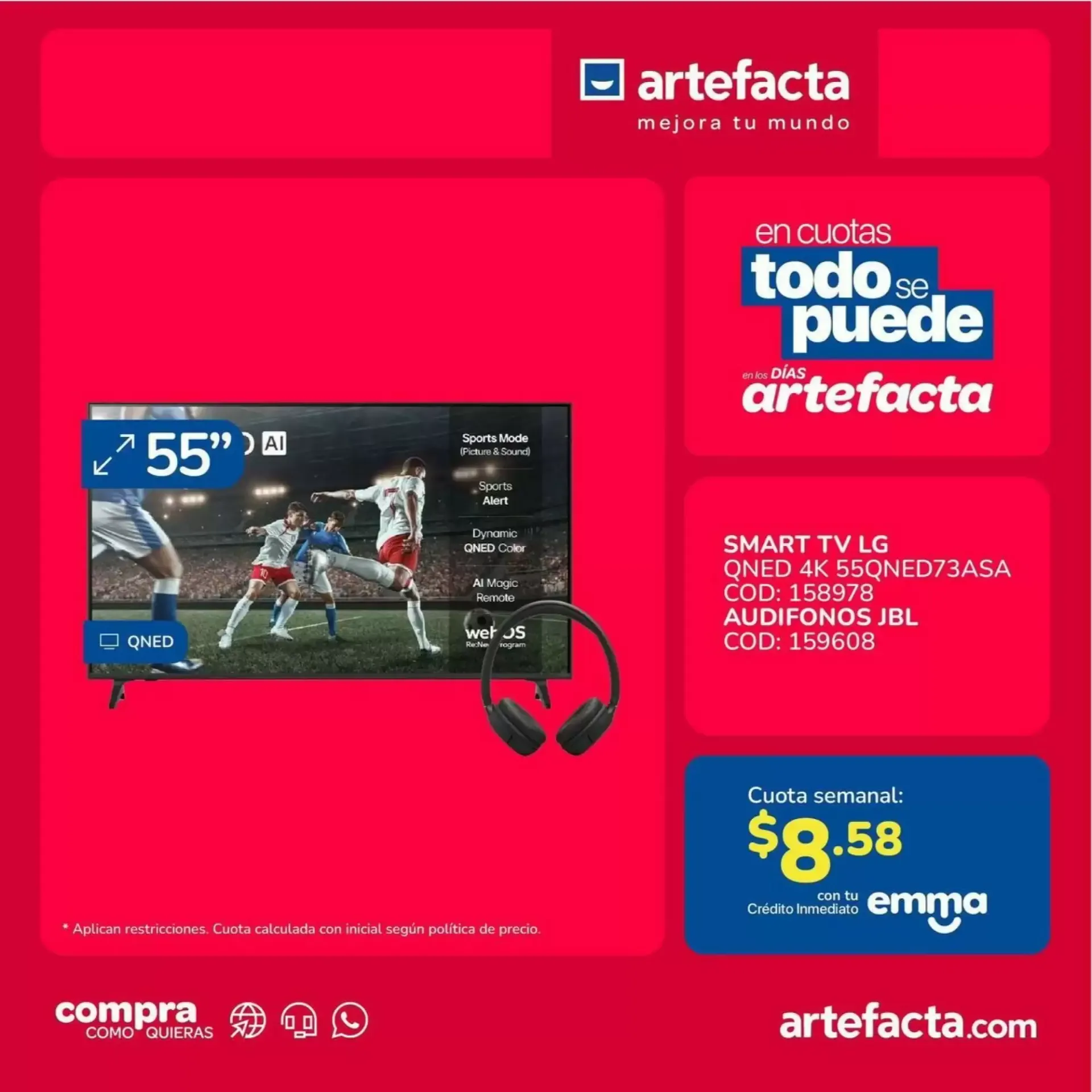 Catalogo de Catálogo Artefacta 20 de octubre al 4 de noviembre 2026 - Pag 1