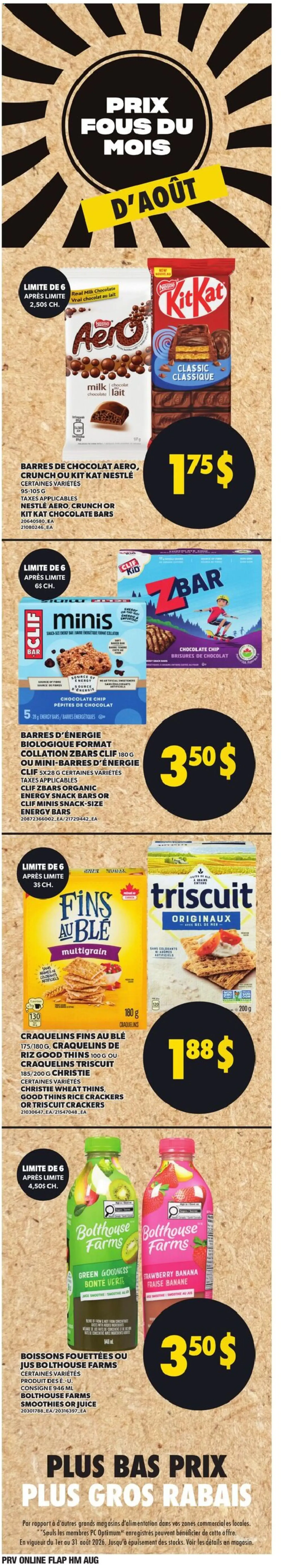 Provigo weekly flyer / circulaire from Aug 13, 2026 > weekly specials & deals from August 13 to August 19 2026 - flyer page 6