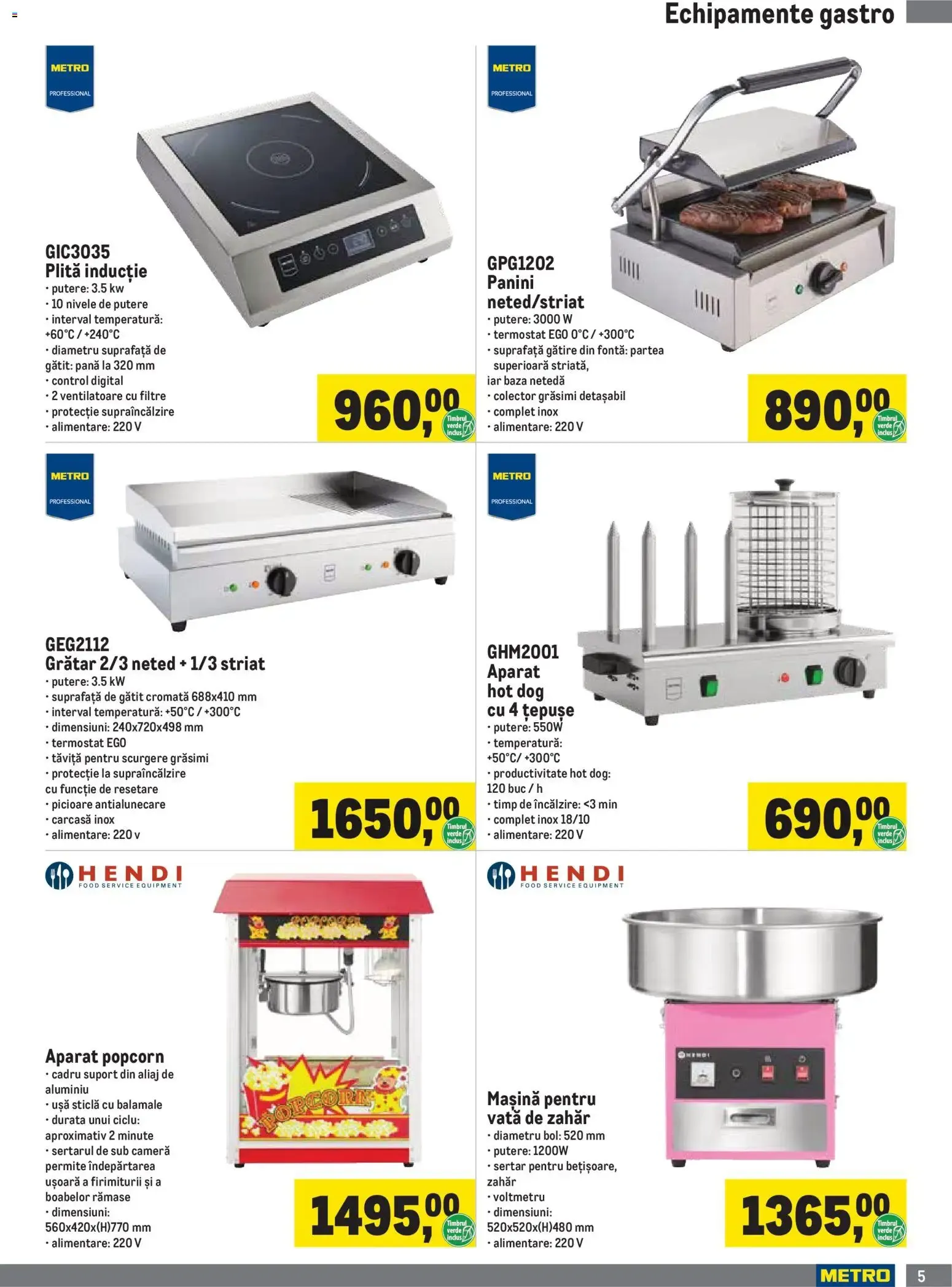 Catalog Metro Catalog Echipamente Pentru Horeca - Oferta 01.07.2026 - 30.09.2026 de la 1 iulie până la 30 septembrie 2026 - Revista Pagina 5