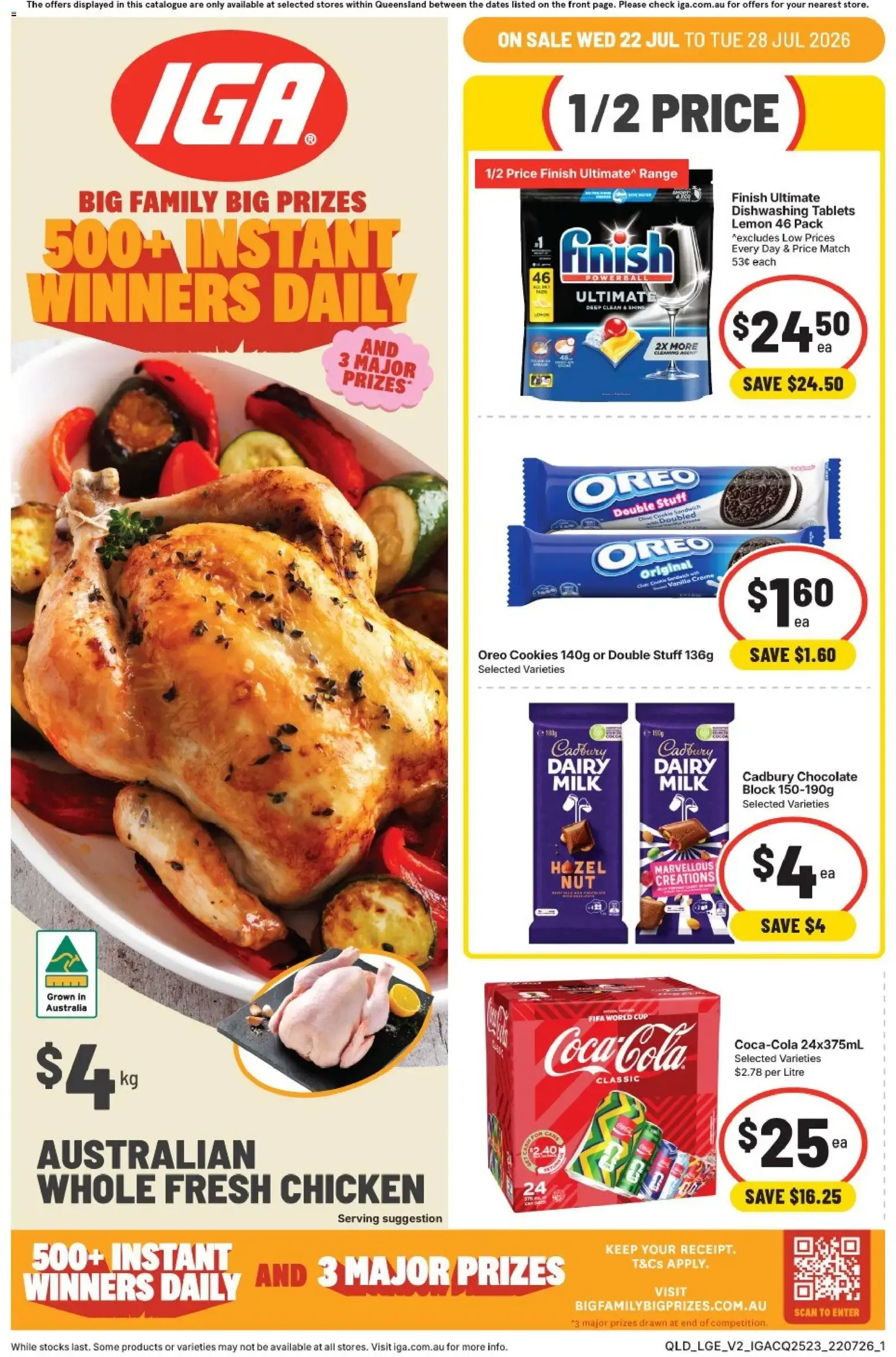 IGA catalogue valid from 22/07/2026 > Online Australia - Catalogue valid from 22 July to 28 July 2026 - page 1