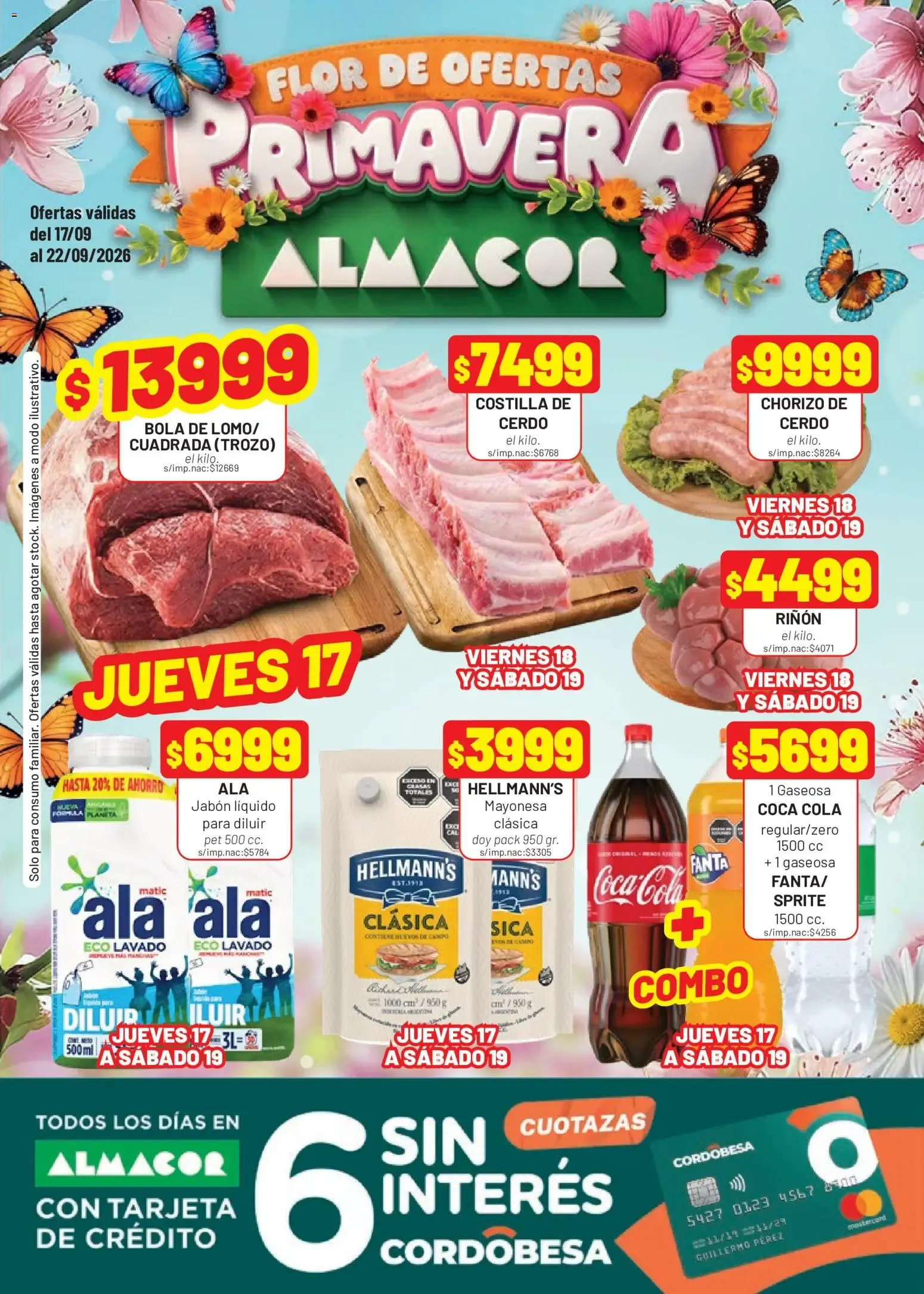 Ofertas de Flor de Ofertas Primavera Almacor 17 de septiembre al 22 de septiembre 2026 - Página 1 del catálogo