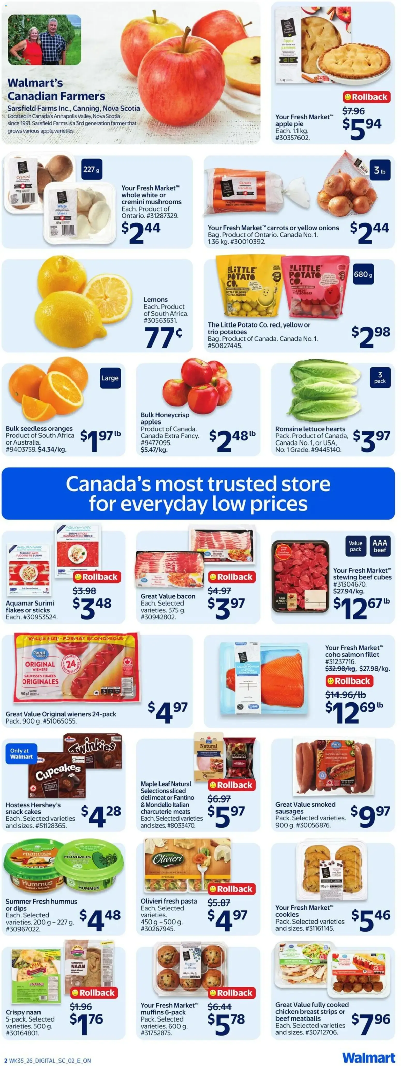 Walmart weekly flyer from Sep 24, 2026 > weekly specials & deals from September 24 to September 30 2026 - flyer page 7