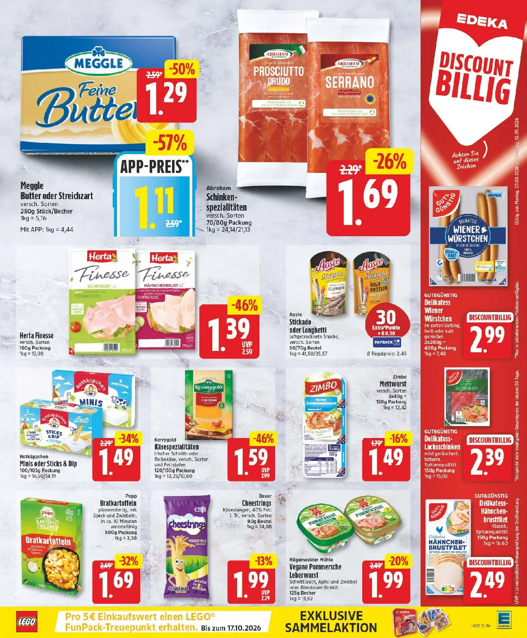 Edeka Prospekt nächste Woche – von Montag 07.09.2026 bis Samstag 12.09.2026 von 7. September bis 12. September 2026 - Prospekt seite 11