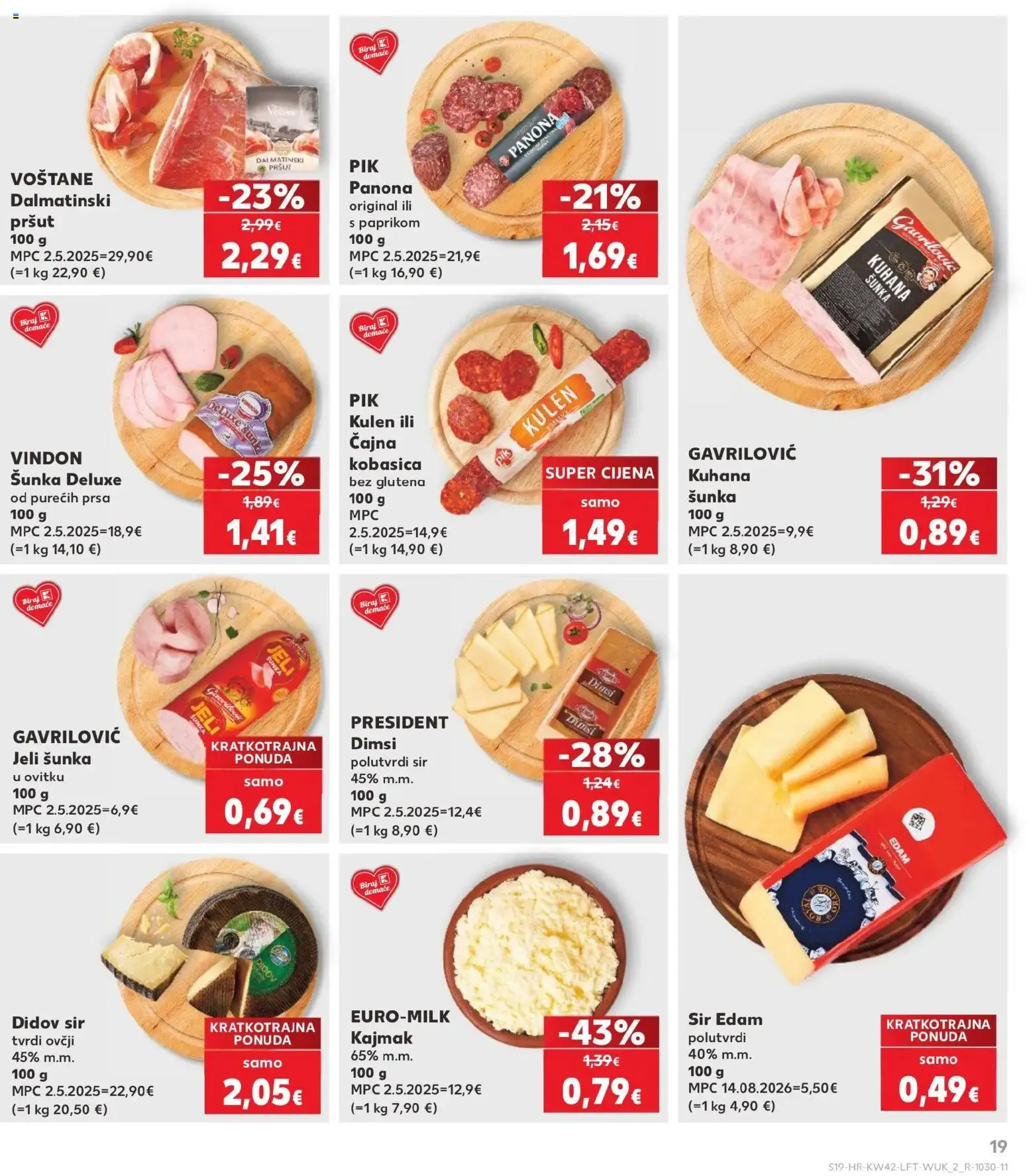 Katalog Kaufland Katalog novi od 14.10.2026 na listanje > letak digitalni od 14. listopada do 20. listopada 2026. - Pregled Stranica 19