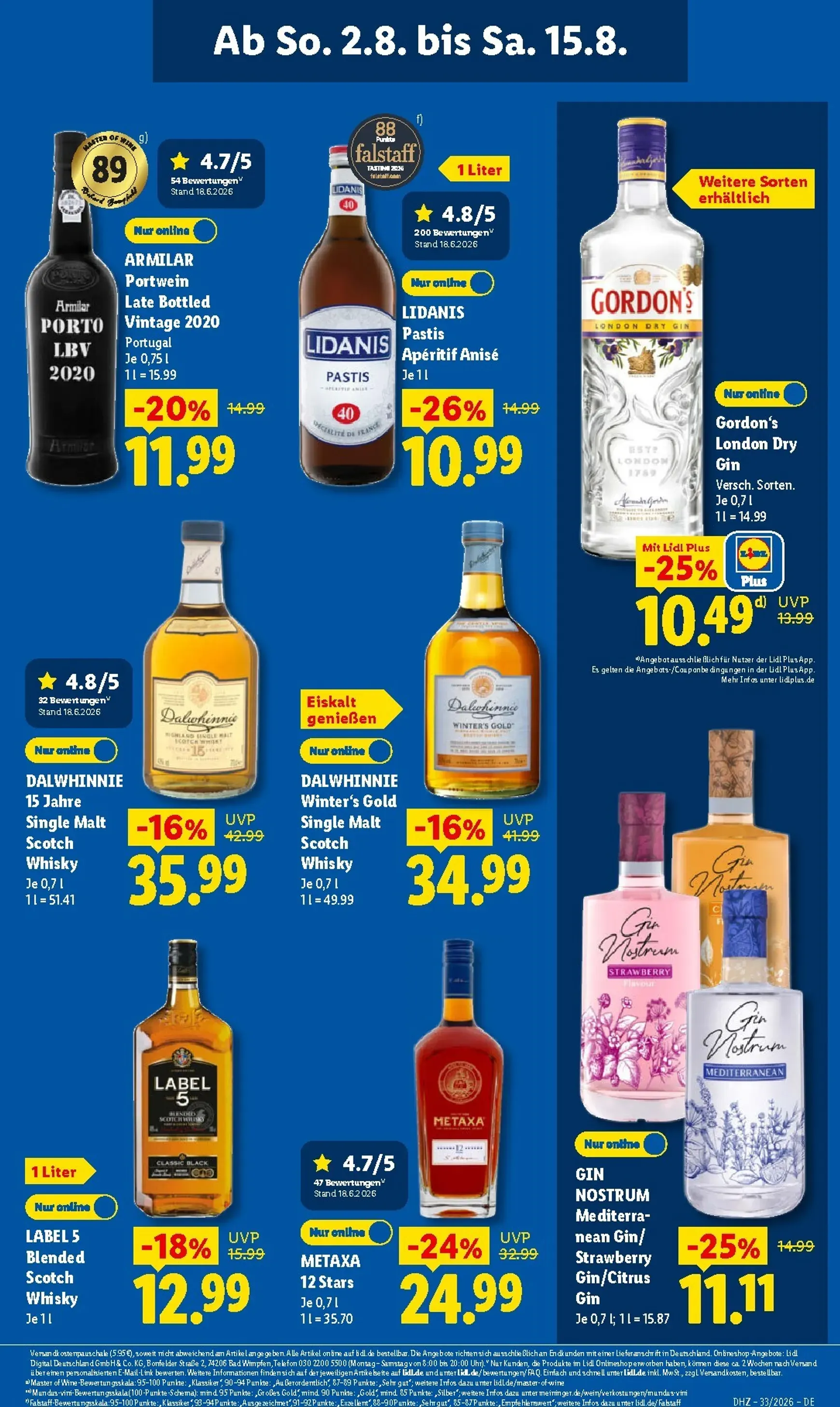 Lidl Prospekt – von Montag 10.08.2026 bis Samstag 15.08.2026 von 10. August bis 15. August 2026 - Prospekt seite 25