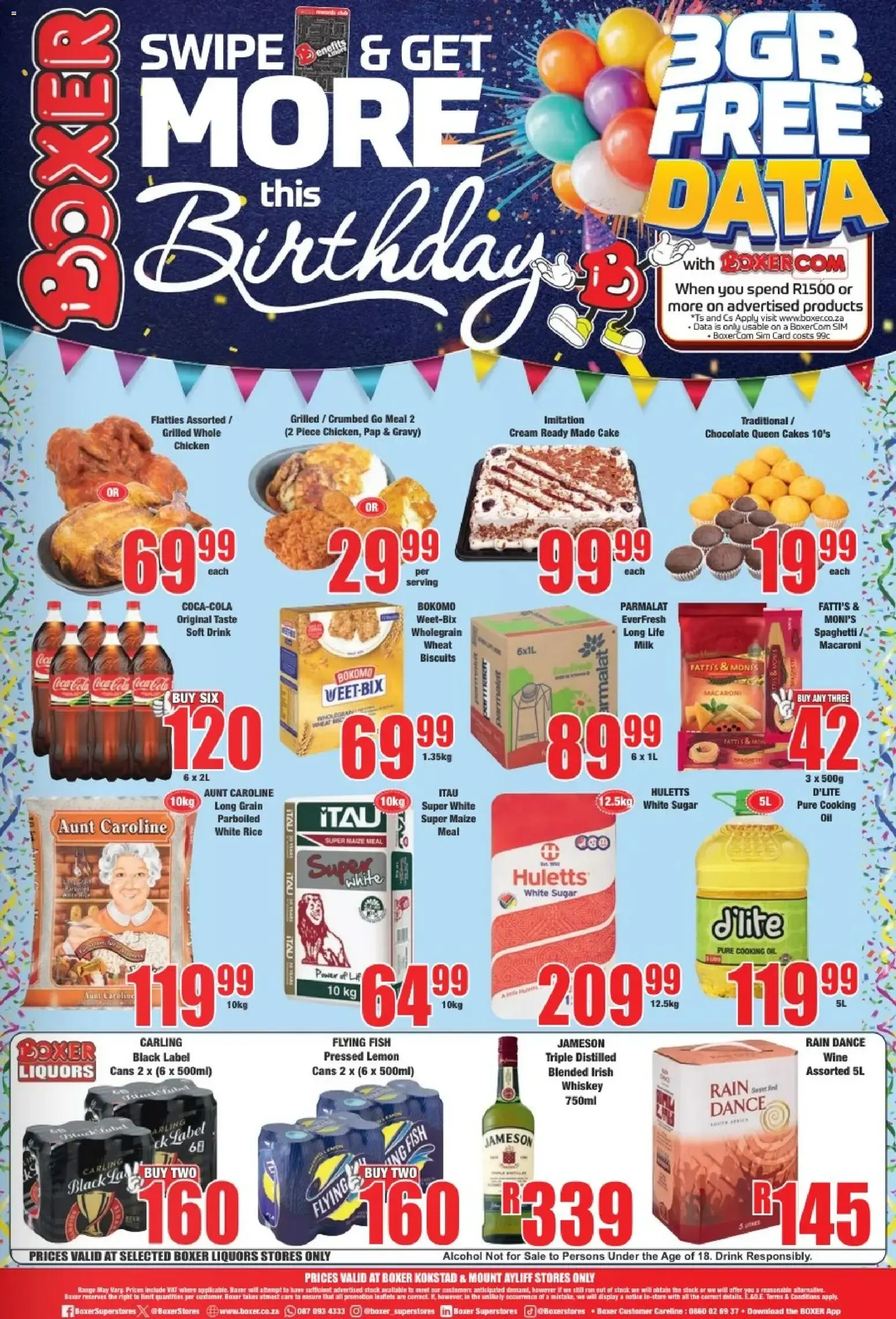 Boxer: Swipe & Get More This Birthday from 22 June to 8 July 2026 - Catalogue Page 3