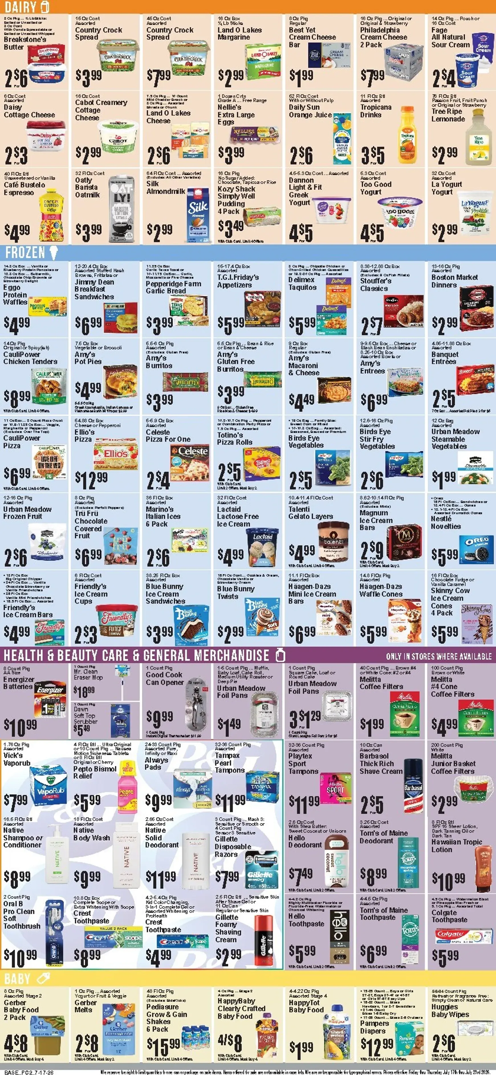 Weekly ad Current Food Universe leaflet valid from Friday 07/17/2026 to Thursday 07/23/2026 from July 17 to July 23 2026 - Page 3