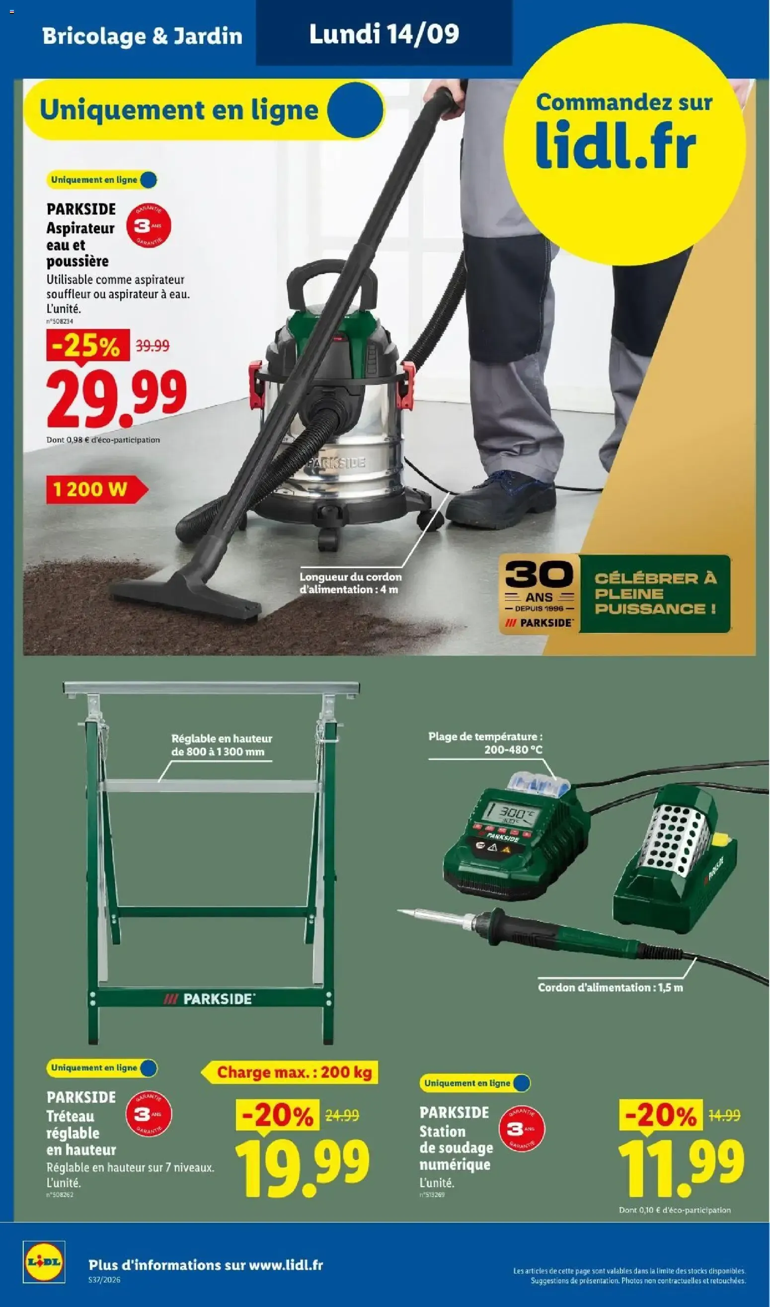 Catalogue LIDL du 10/09/2026 | Promo prospectus en ligne du 10 septembre au 16 septembre 2026 - Catalogue page 38