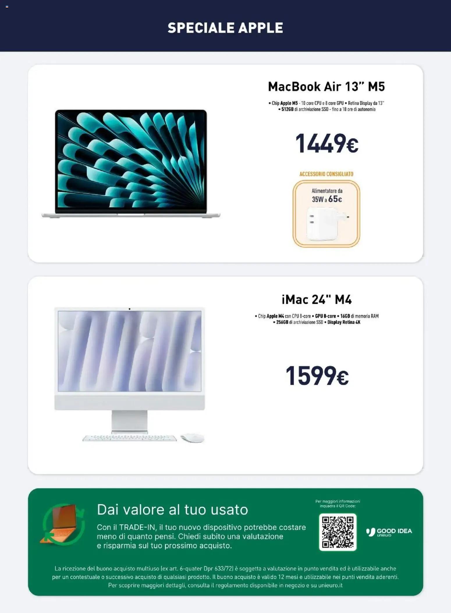 SPECIALE APPLE da 23 ottobre a 29 ottobre di 2026 - Pagina del volantino 12