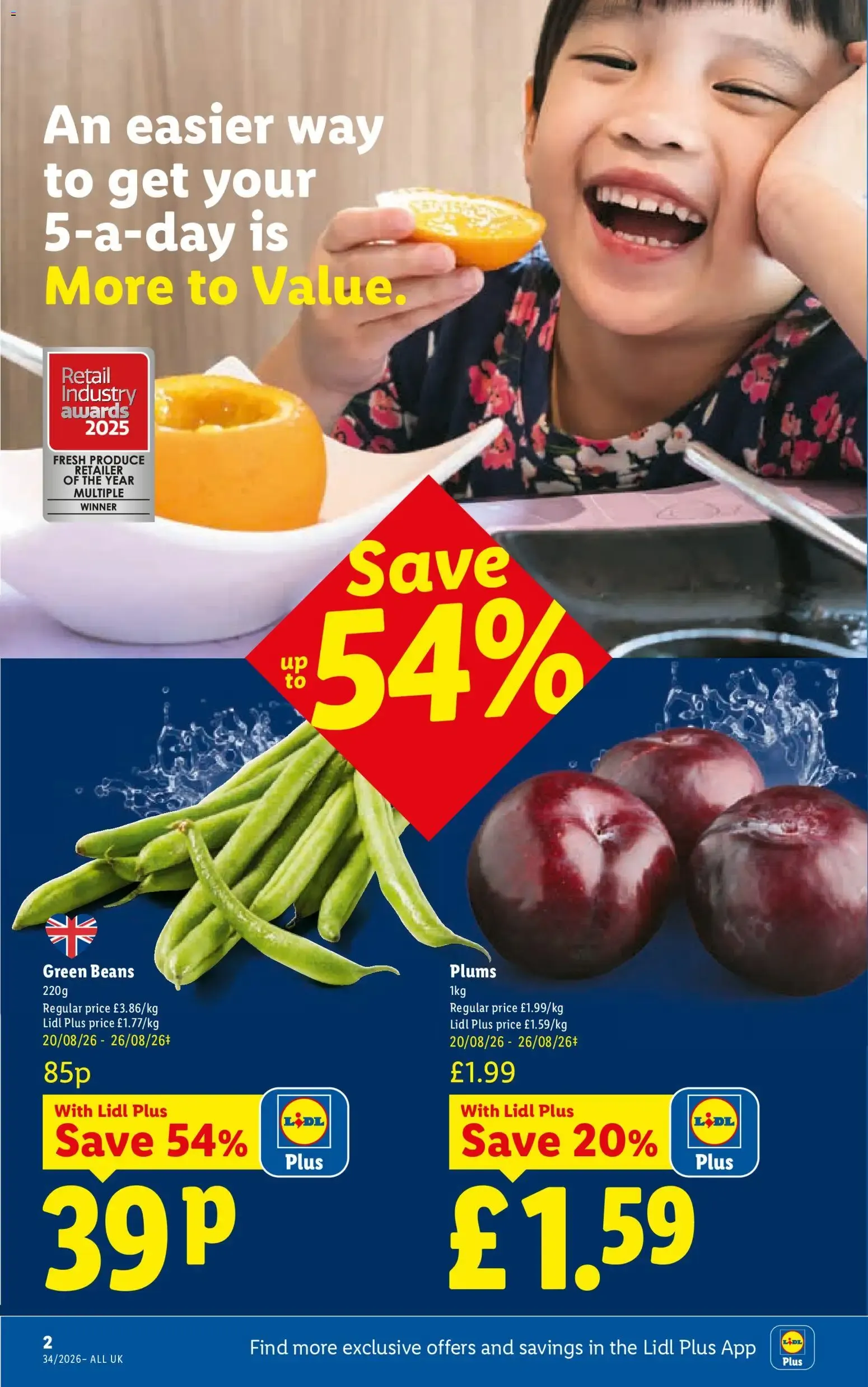 Lidl Beating back-to-school More to Value. England from 20 August to 26 August 2026 - Catalogue Page 2