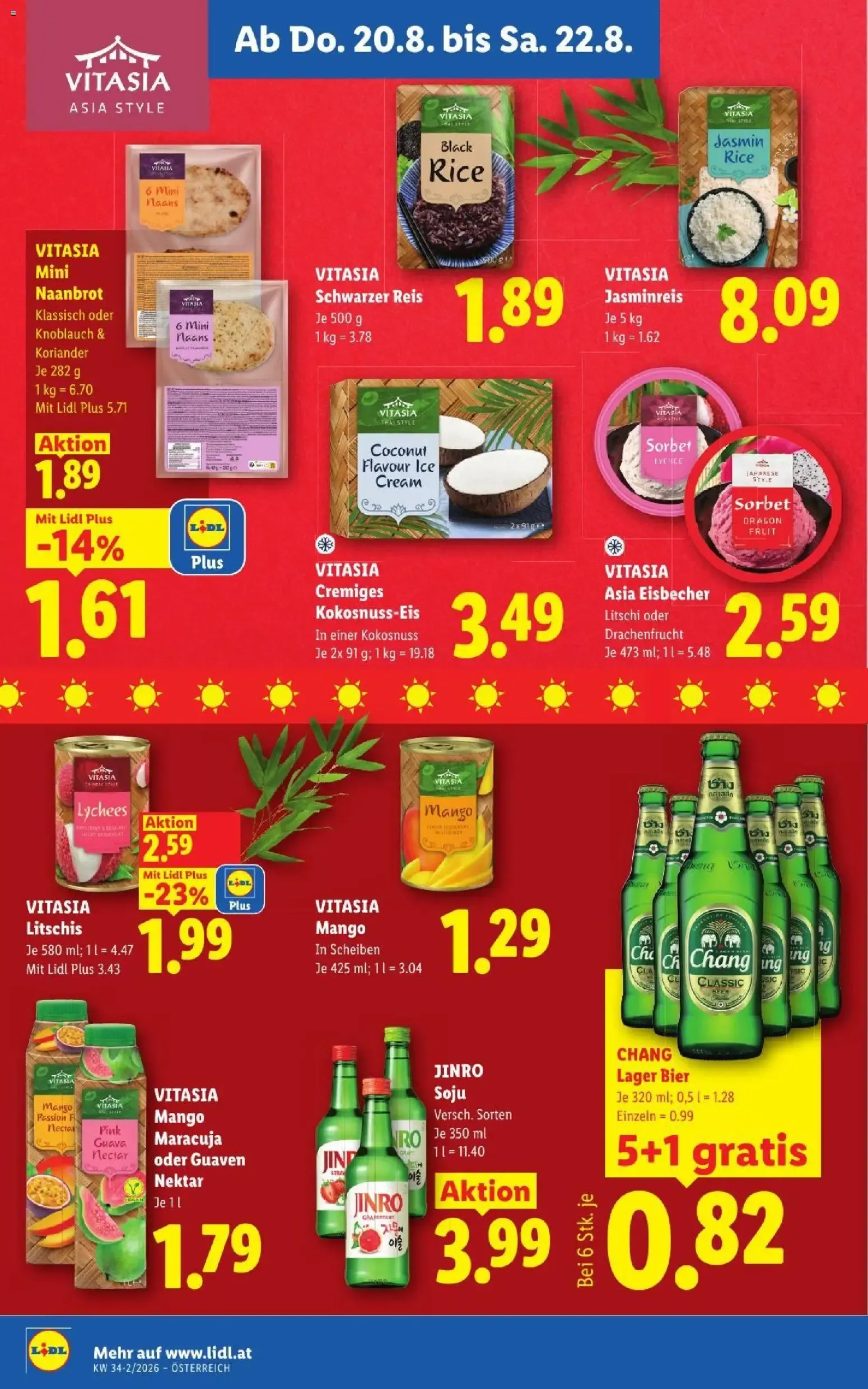 Lidl - Österreichs günstigste Preise von 20. August bis 22. August 2026 - Flugblätt seite  18