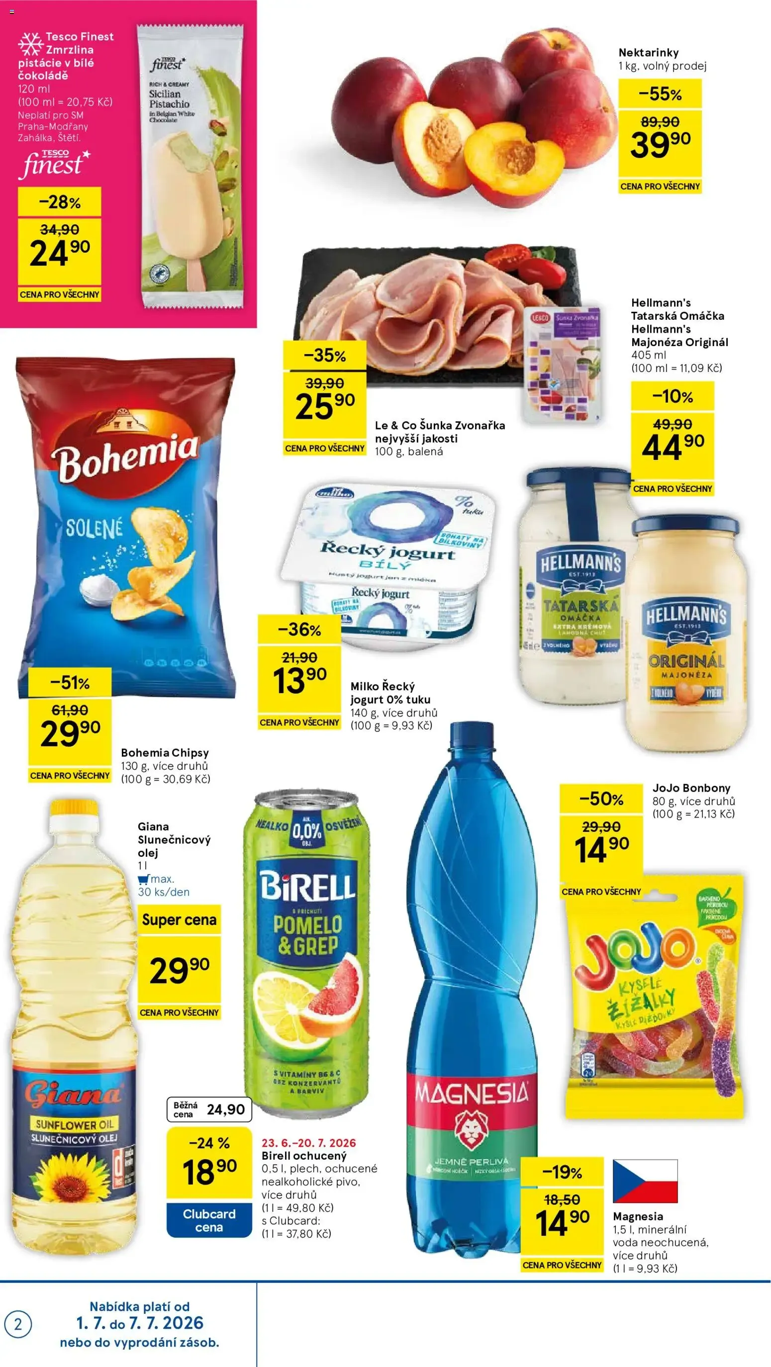 Tesco leták na tento + příští týden 01.07.2026 - 1. července 7. července 2026 - Page 2